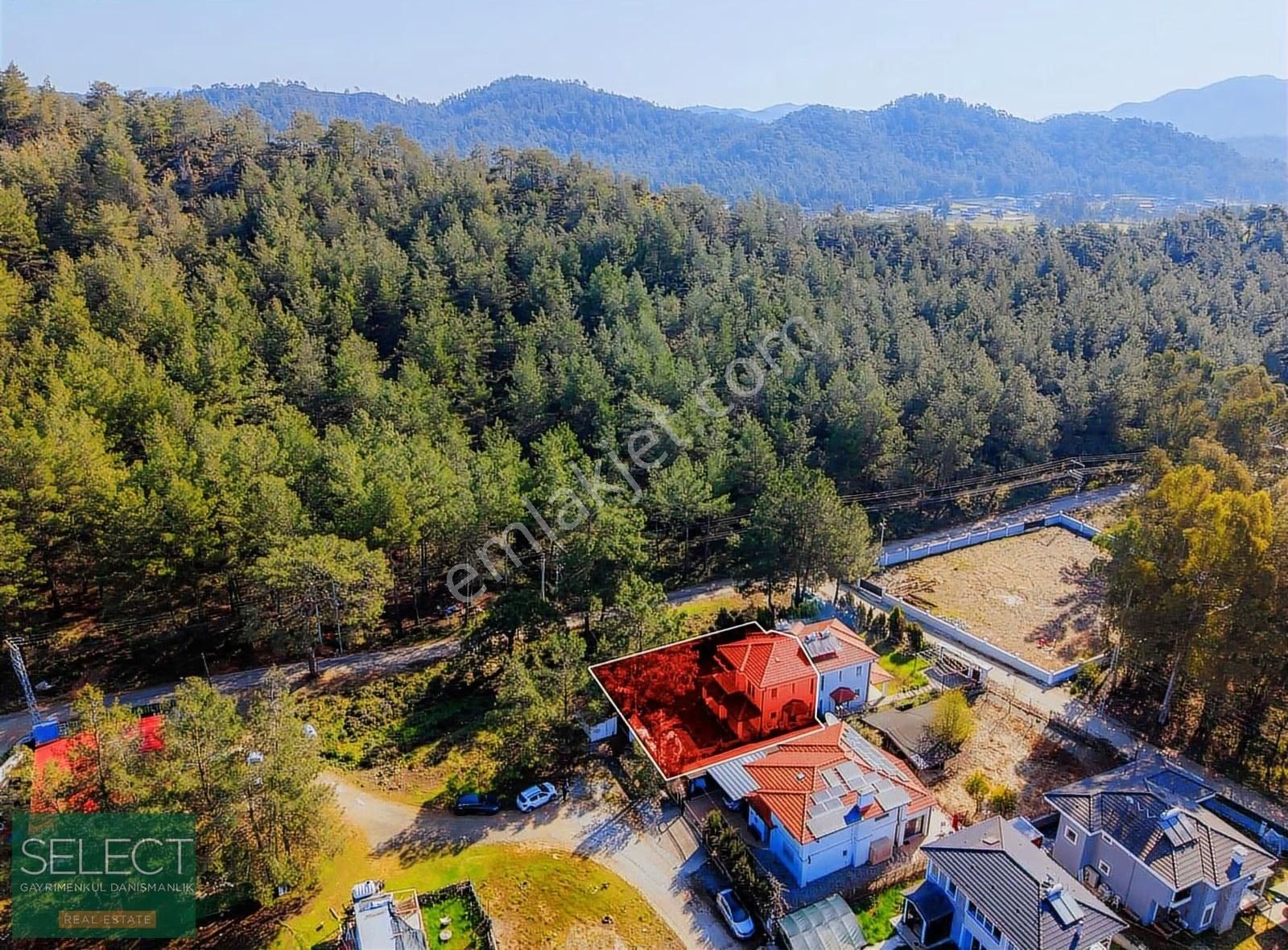 Marmaris Hisarönü'nde Doğa İle İç İçe 3+1 Bitişik Nizam Villa - Görsel 18