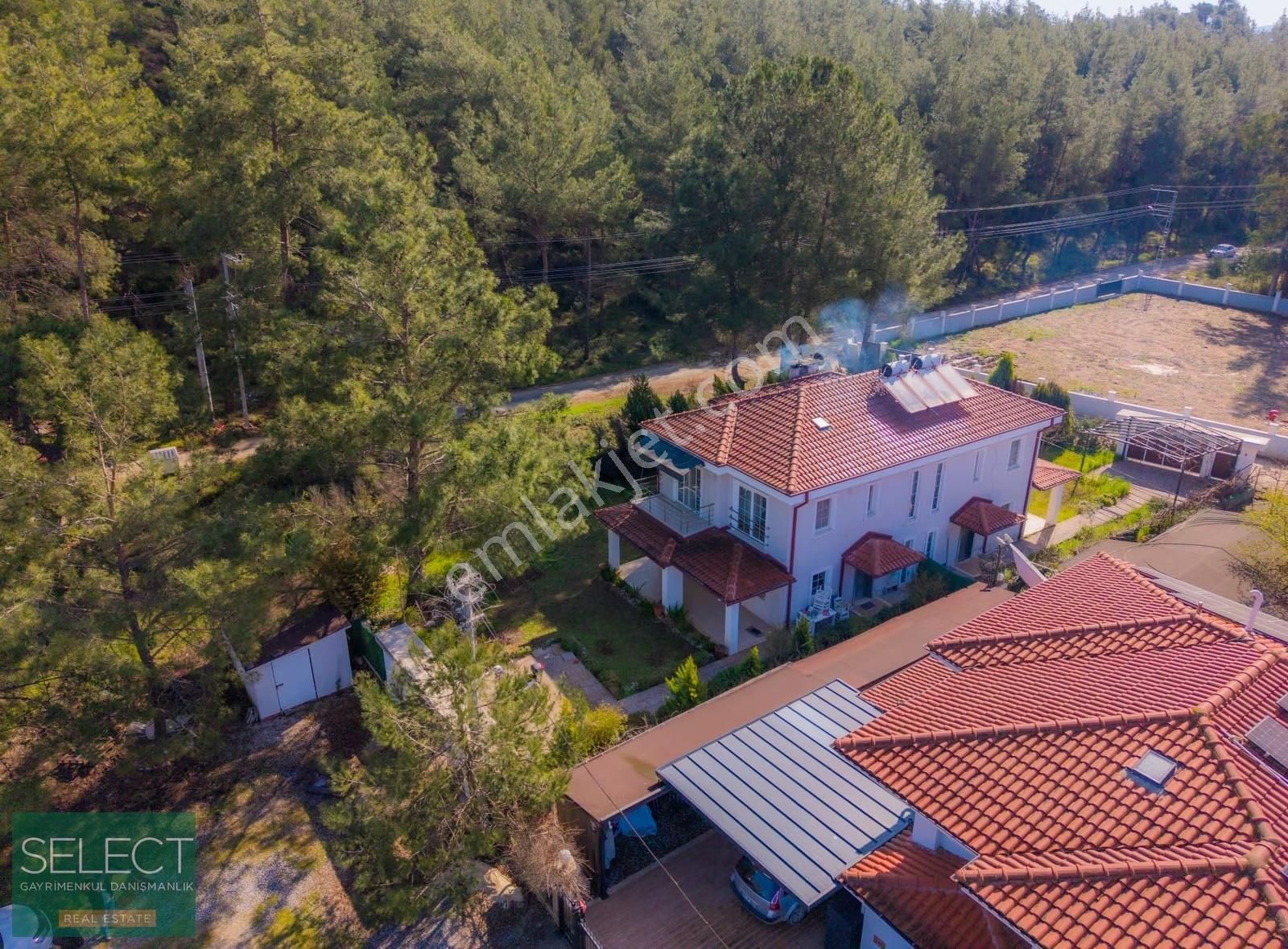 Marmaris Hisarönü'nde Doğa İle İç İçe 3+1 Bitişik Nizam Villa - Görsel 15