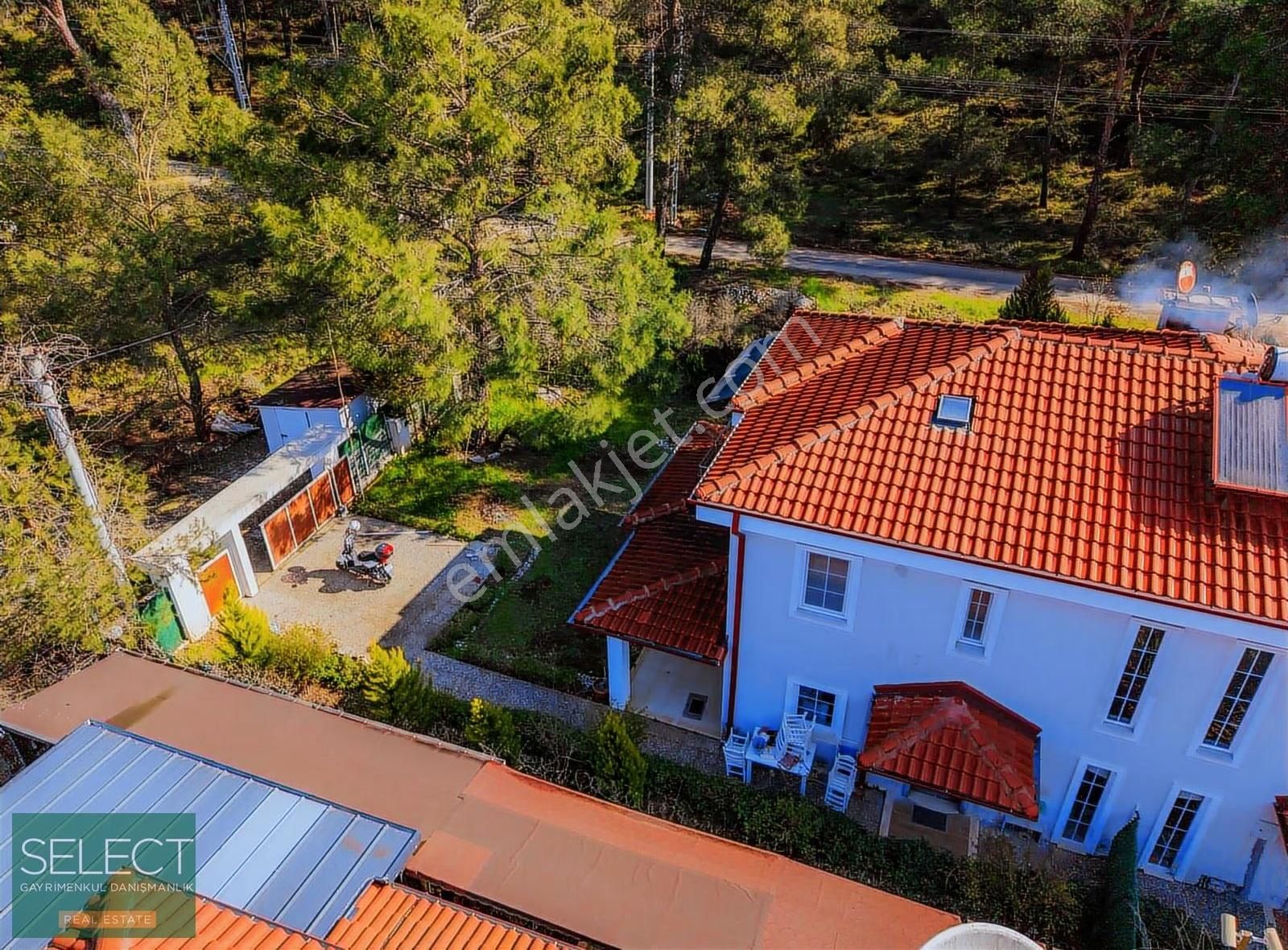Marmaris Hisarönü'nde Doğa İle İç İçe 3+1 Bitişik Nizam Villa - Görsel 21