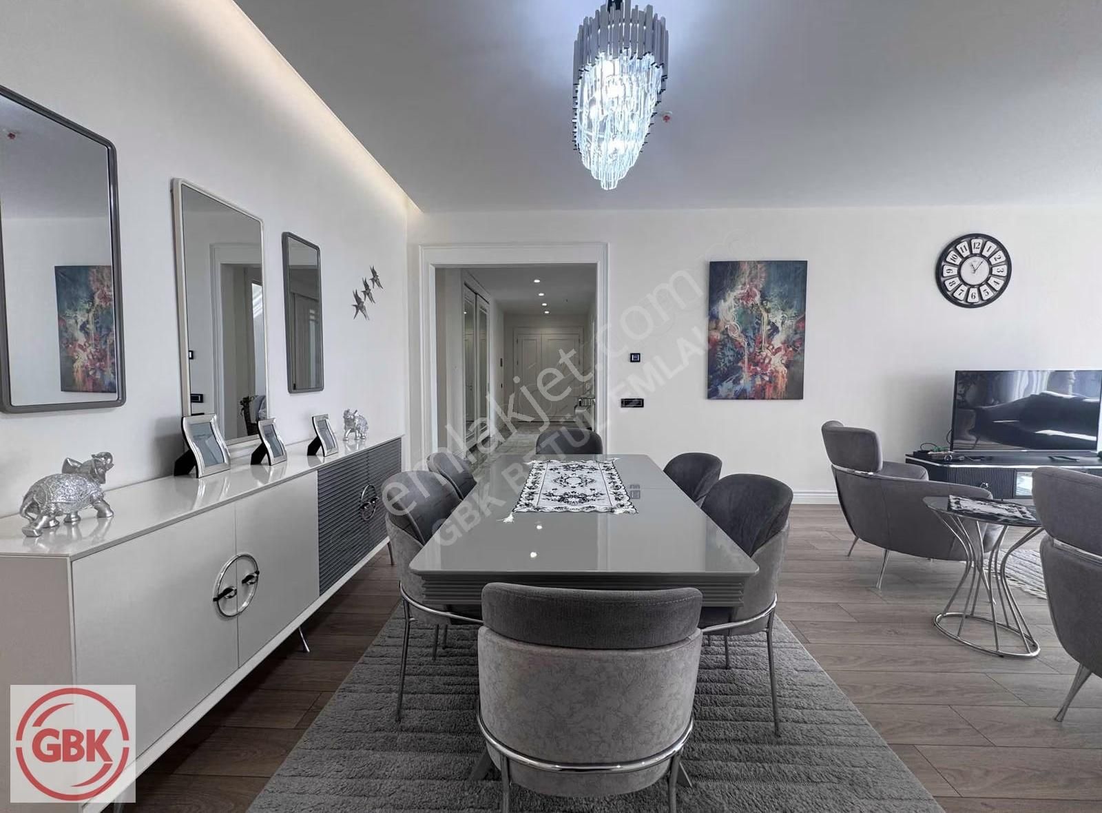 Ünlü Kule 5+1 Kiralık Lüks Daire | 265 M² | 3 Banyo | Havuz | - Görsel 8