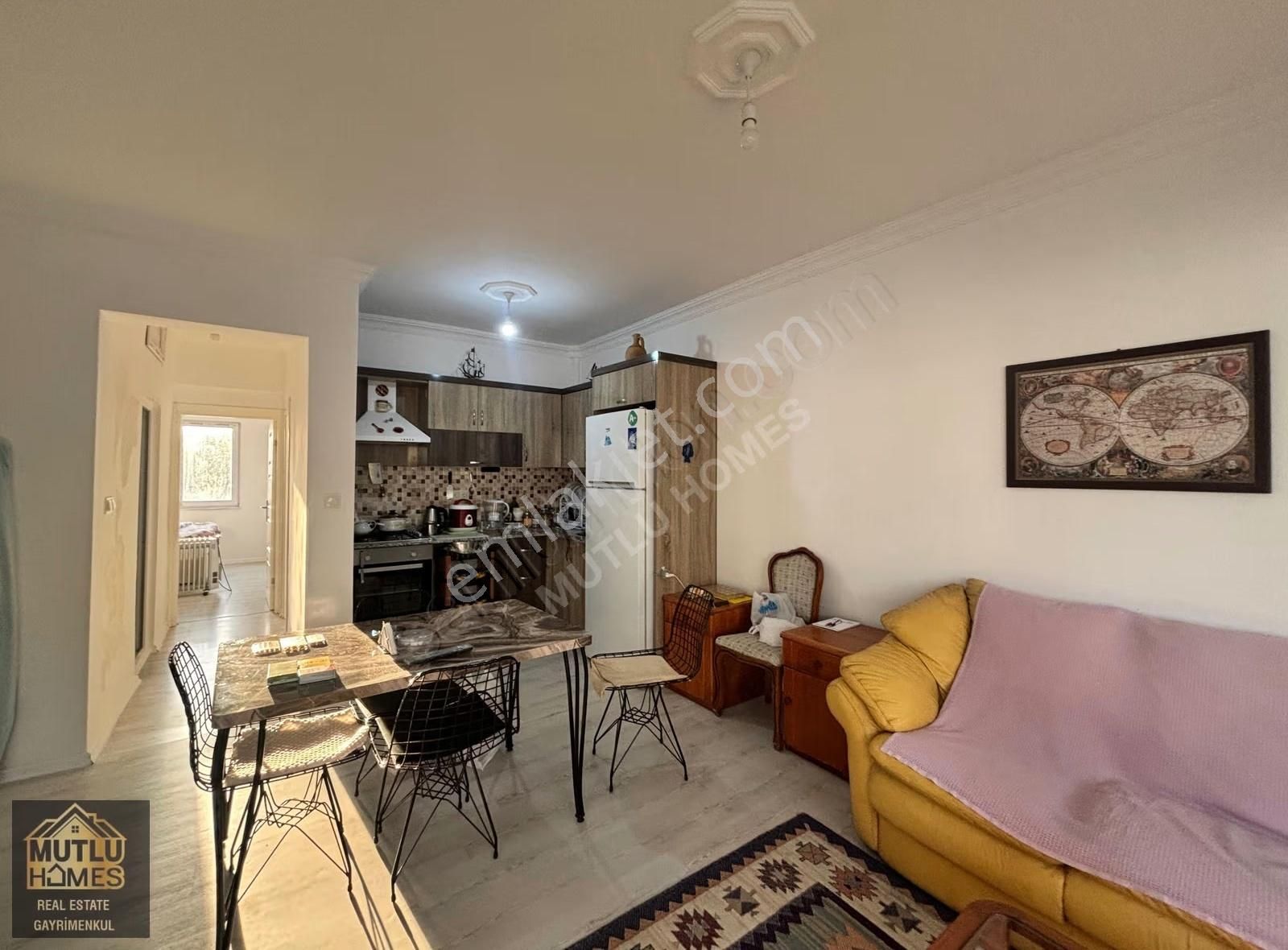 Konaklı Gökkuşağı Sitesi Denizmanzaralı Eşyalı Satılık 2+1 Daire - Görsel 33