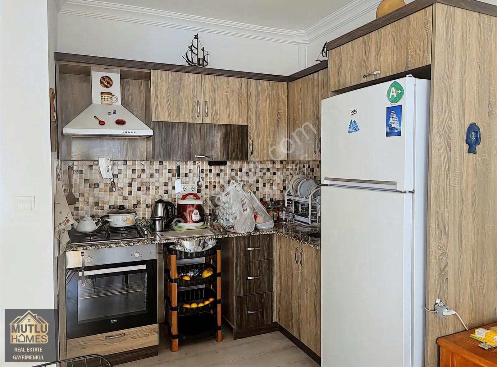 Konaklı Gökkuşağı Sitesi Denizmanzaralı Eşyalı Satılık 2+1 Daire - Görsel 28