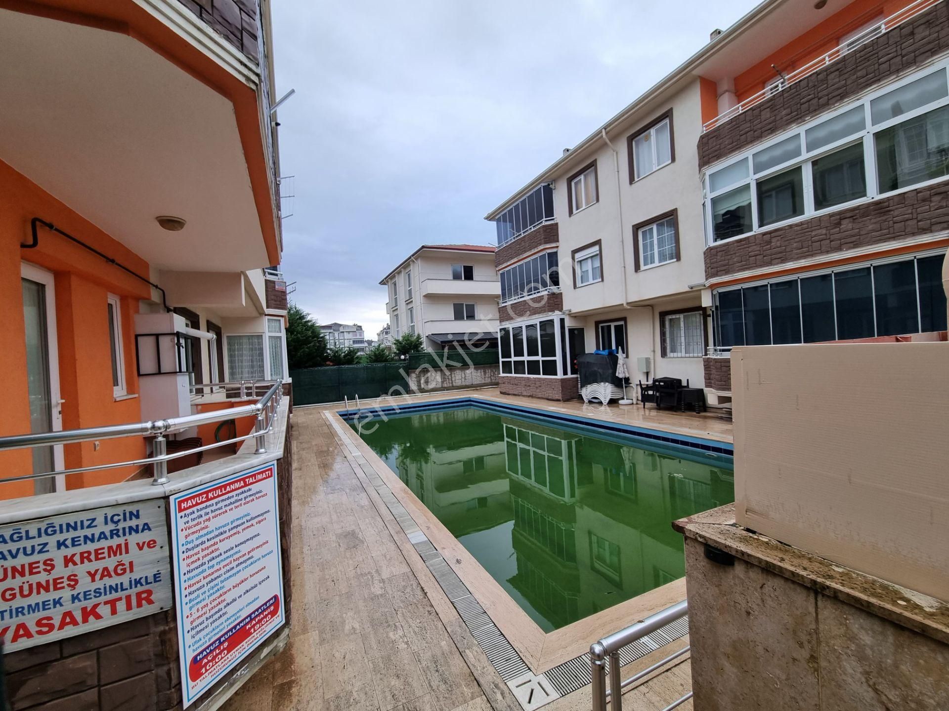 Havuzlu Kombili Eşyalı Yüksek Giriş Devamlı Kiralık 2+1 Darie - Görsel 4