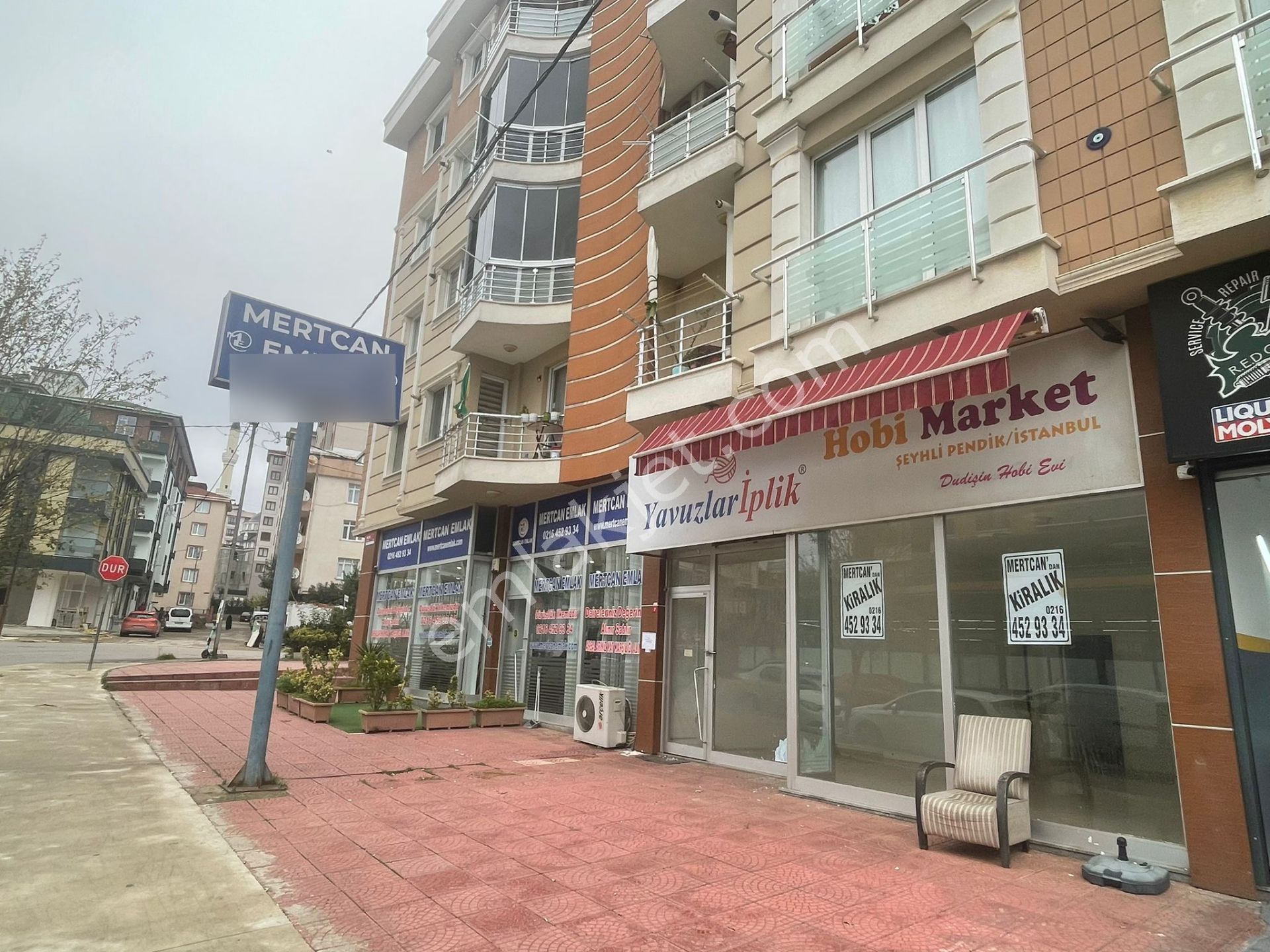 Mertcan'dan Şeyhli Mah. Caddeye Komşu Giriş Kat Dükkan