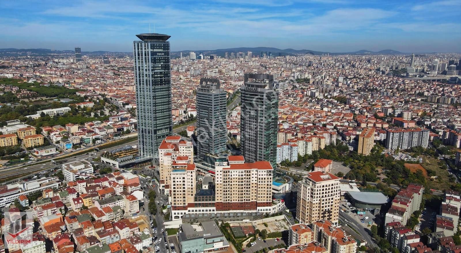 Emaar Square Heights'ta 12. Kat 2+1 Lüks Ofis | 141 M² Brüt