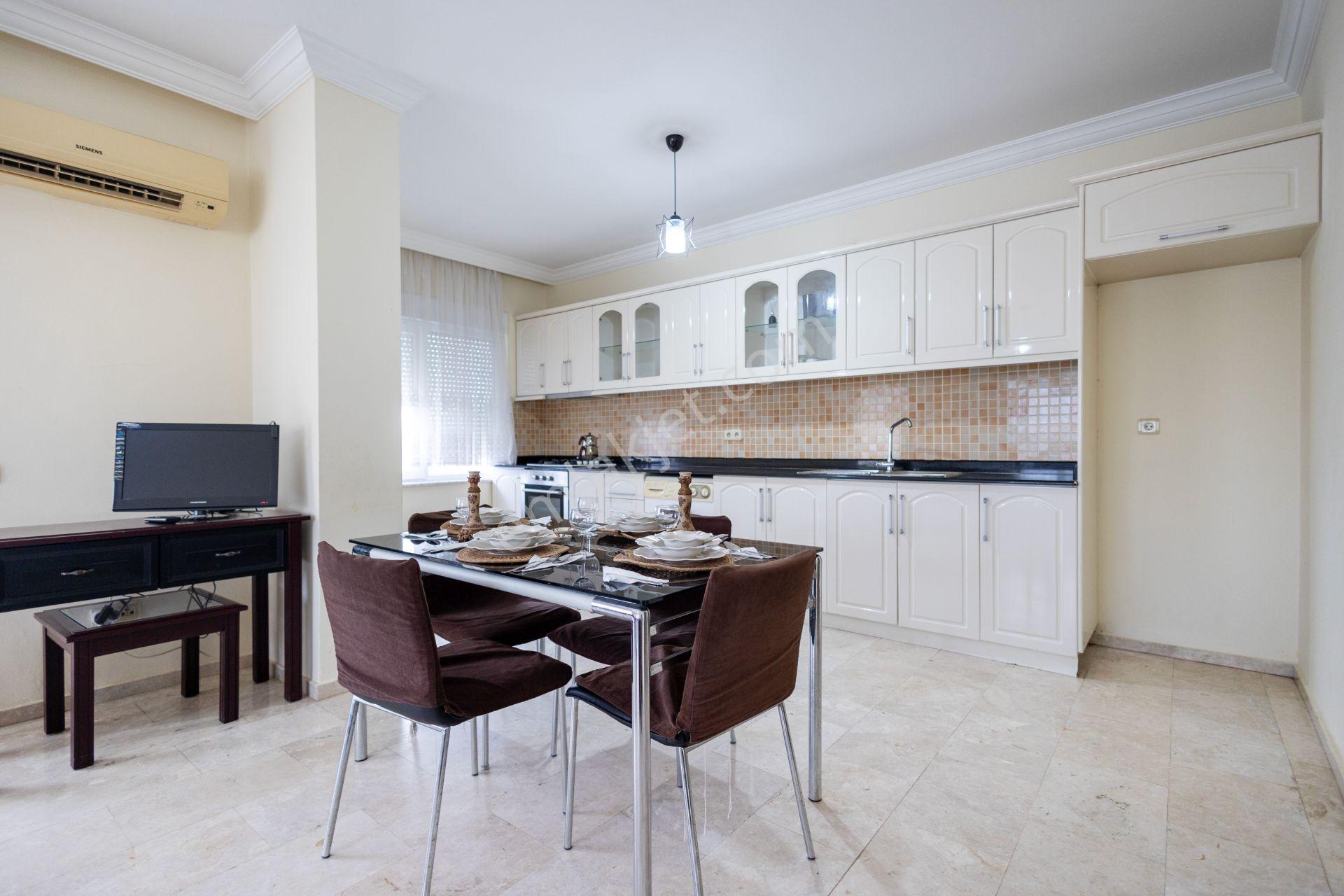 Alanya Konaklı 2+1 Tatil Dairesi | Denize 100m | Havuzlu |konakhan Residence - Görsel 3