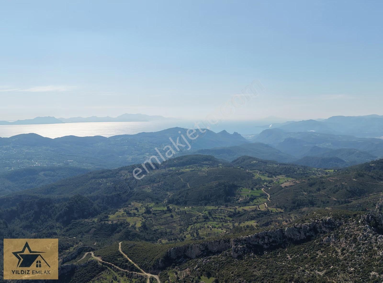 Muğla Zeytinköy'de Satılık Onaylı Projeli, Deniz Manzaralı Arsa - Görsel 2