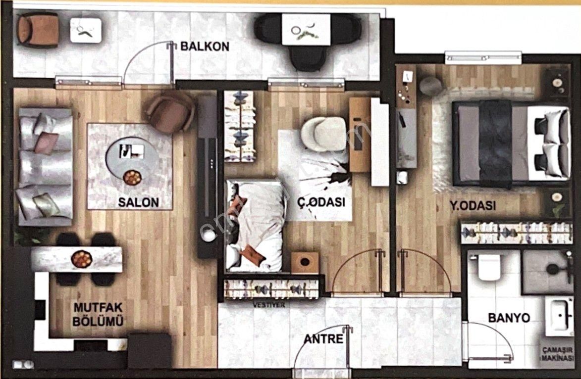 Sahibinden Acil Sıfır Lüks Daire - Görsel 5
