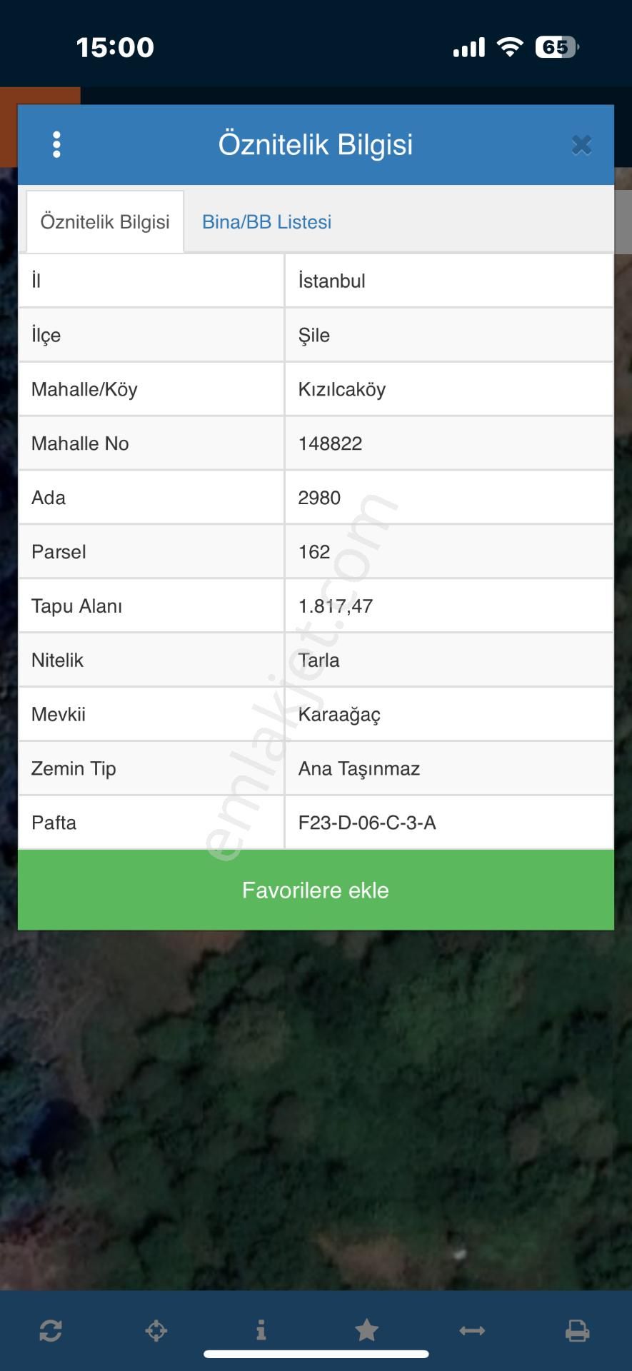 Yankı'dan Şile Kızılcaköy İçinde 1.820 M2 Satılık Arsa - Görsel 3