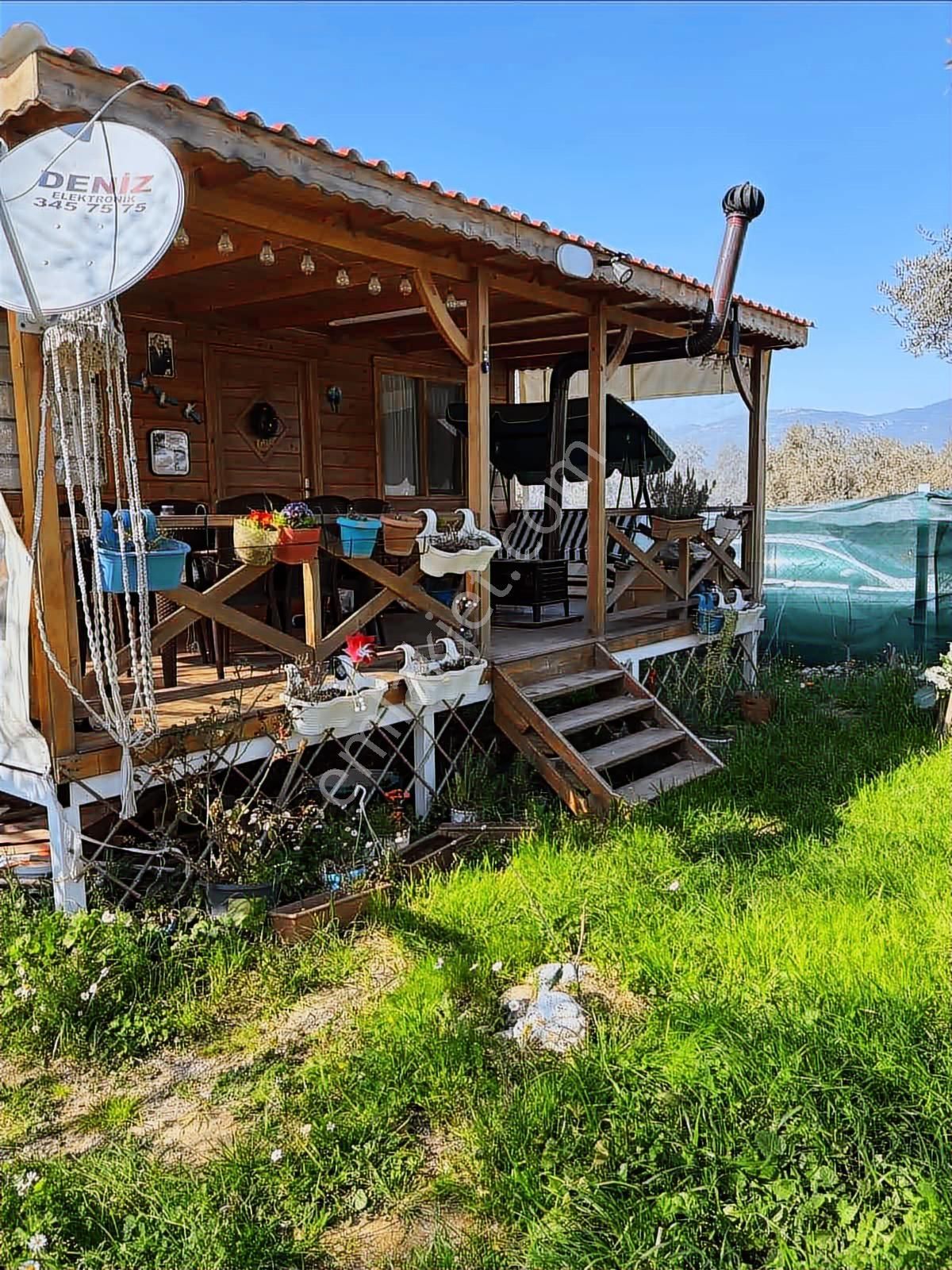 Fırsat ! Örnekköyde Asfalt Yola Cepheli 305 M² Bahçede Ahşap Ev - Görsel 34