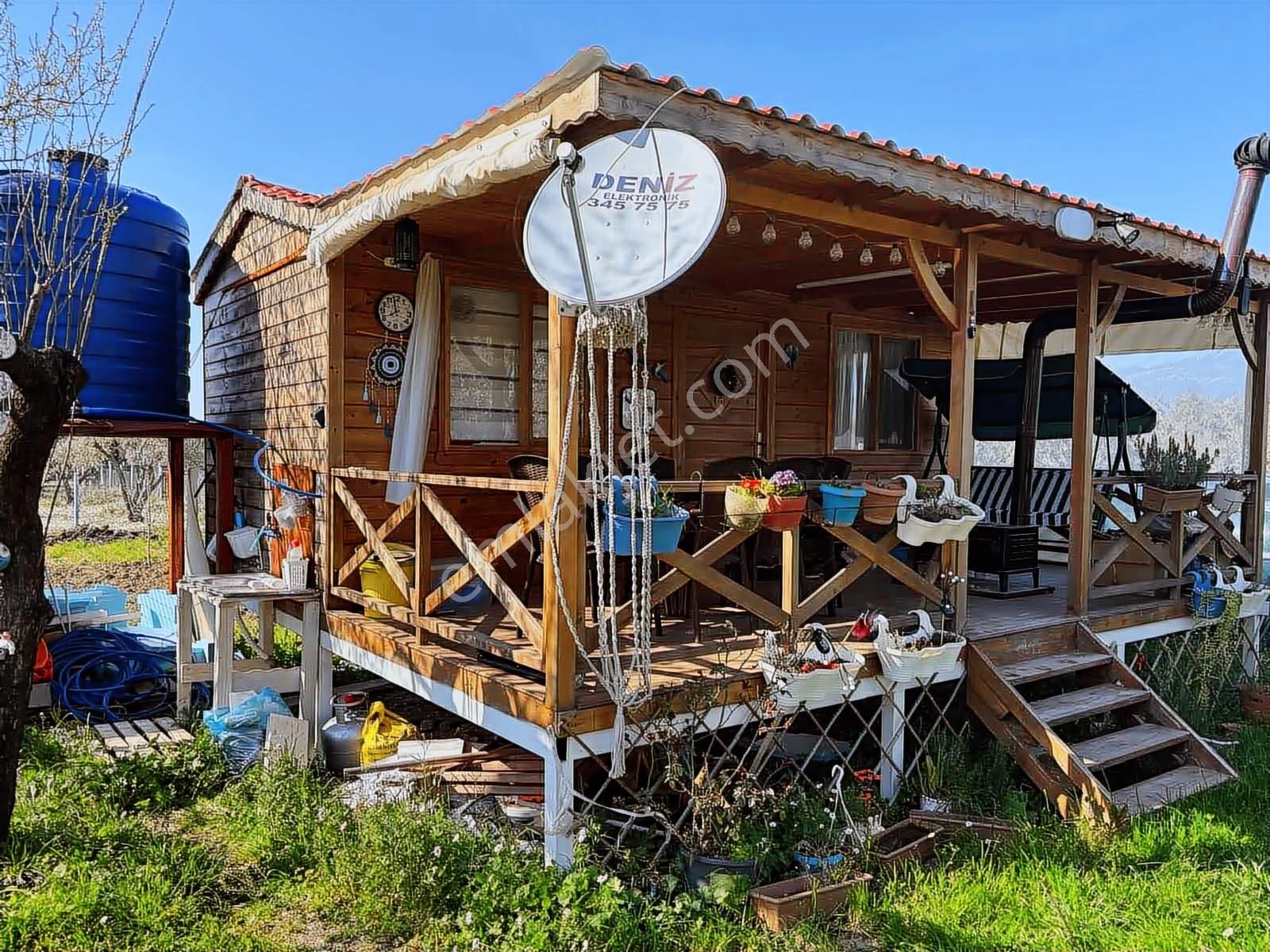 Fırsat ! Örnekköyde Asfalt Yola Cepheli 305 M² Bahçede Ahşap Ev - Görsel 25