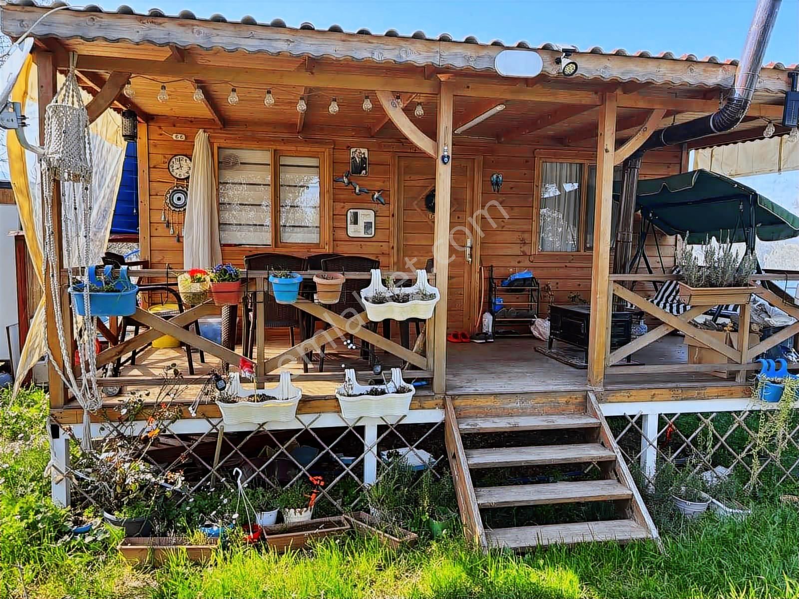 Fırsat ! Örnekköyde Asfalt Yola Cepheli 305 M² Bahçede Ahşap Ev - Görsel 14