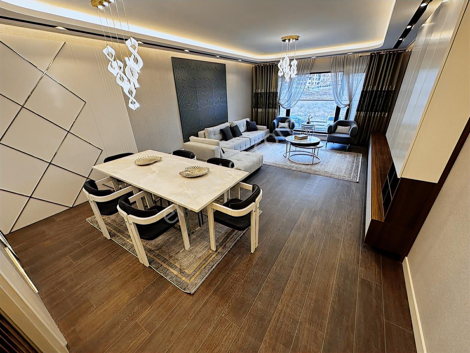 Teras Ovacık'ta Full Eşyalı Lüks Özel Tasarım Örnek Daire - Görsel 3