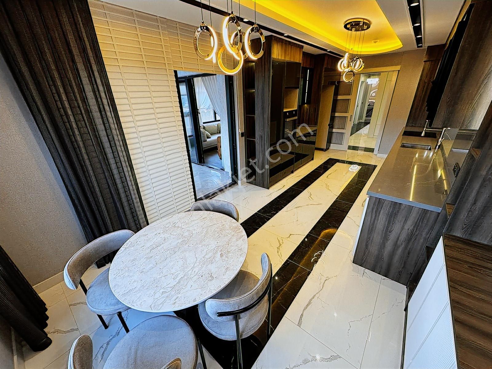 Teras Ovacık'ta Full Eşyalı Lüks Özel Tasarım Örnek Daire - Görsel 17