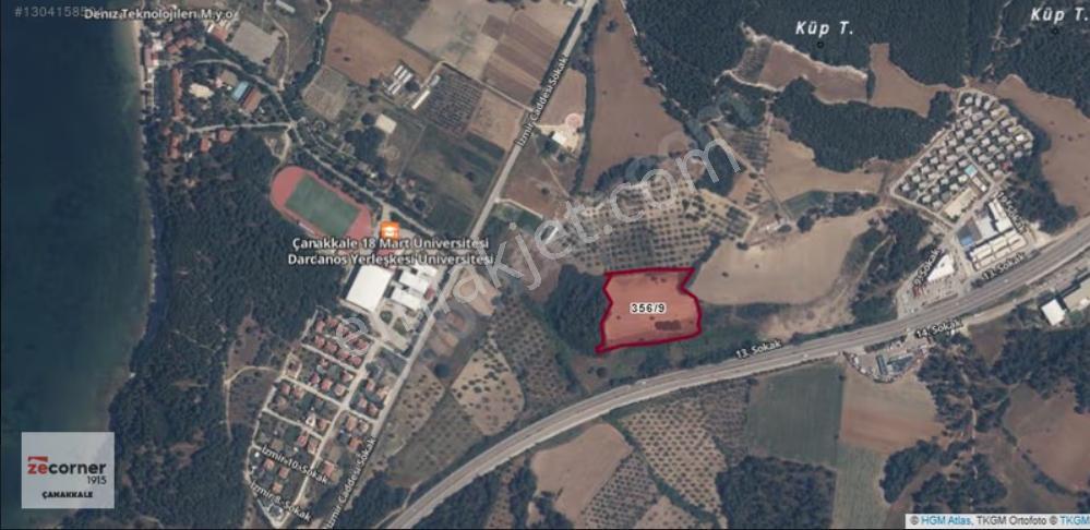 Çanakkale Merkez Çınarlı Boğaz Gören Satılık Kooperatif Hissesi - Görsel 8