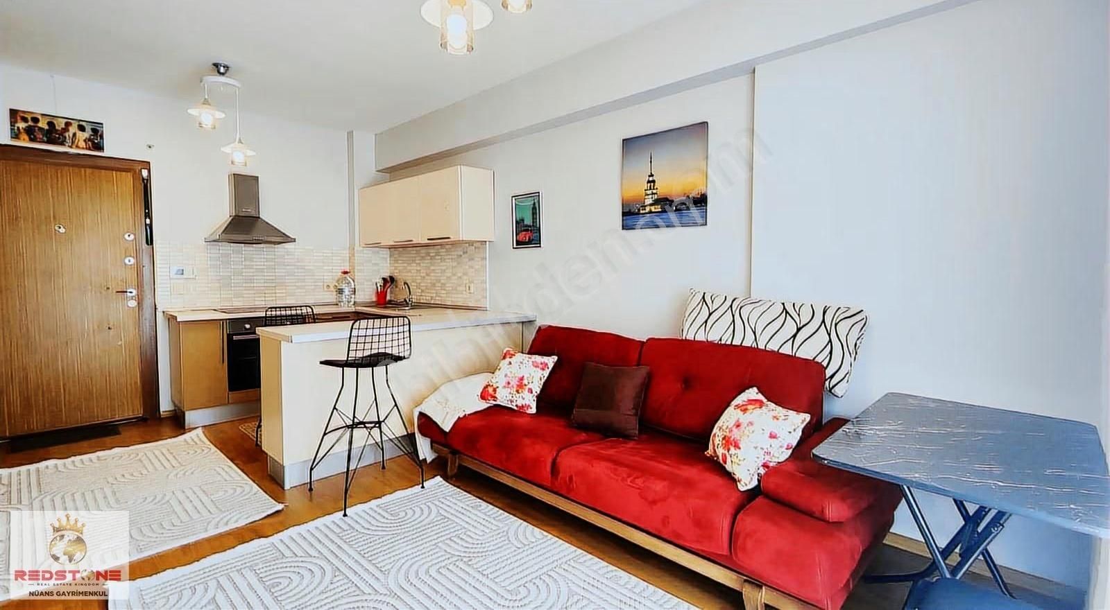 Redstone Den Metrobüse Çok Yakın New Residence 1+1 Sıfır Eşyalı - Görsel 17