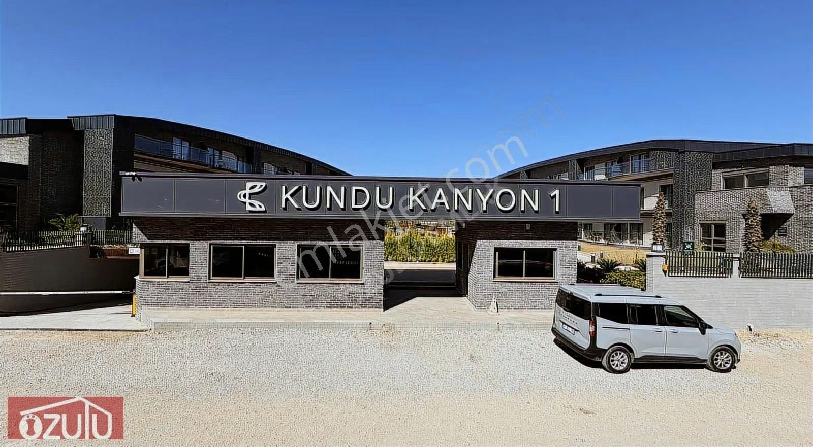 Kundu Kanyon Da Havuz Ve Bahçe Cephe 1+1 Daireler - Görsel 2
