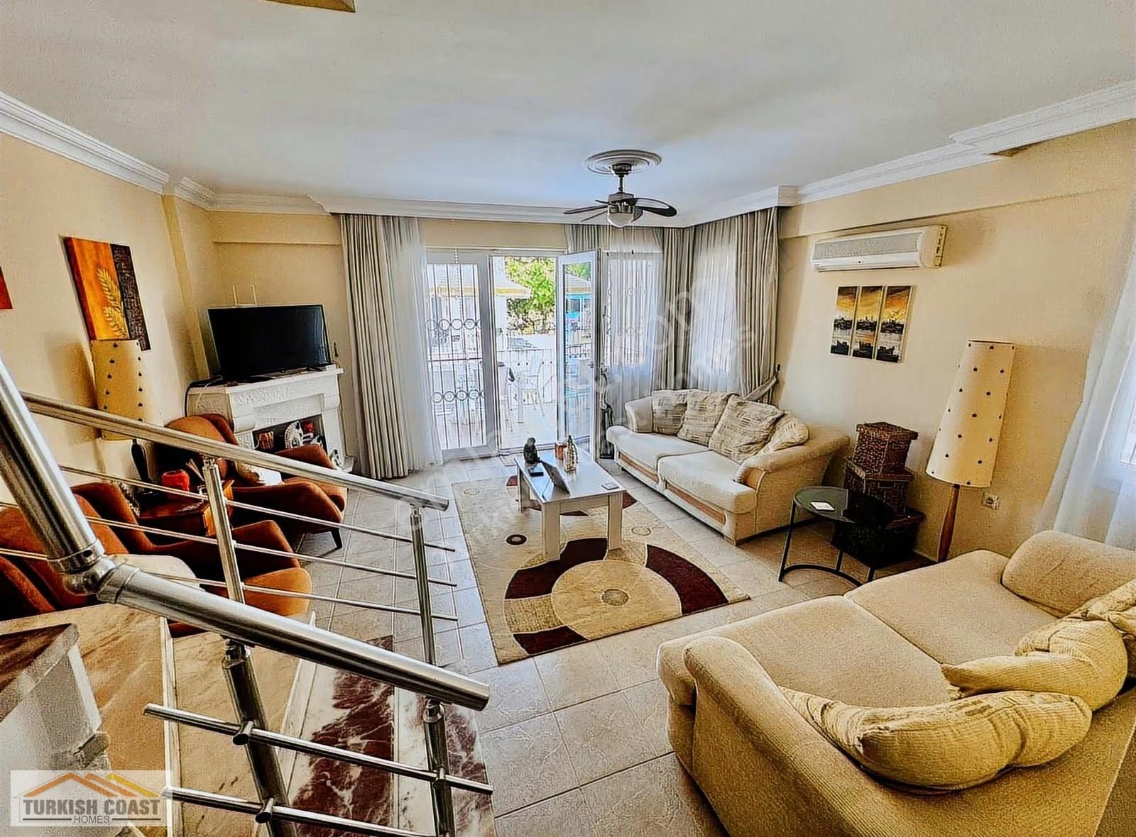 Fethiye Foçada Havuzlu Sitede Satılık İkiz Villa - Görsel 22