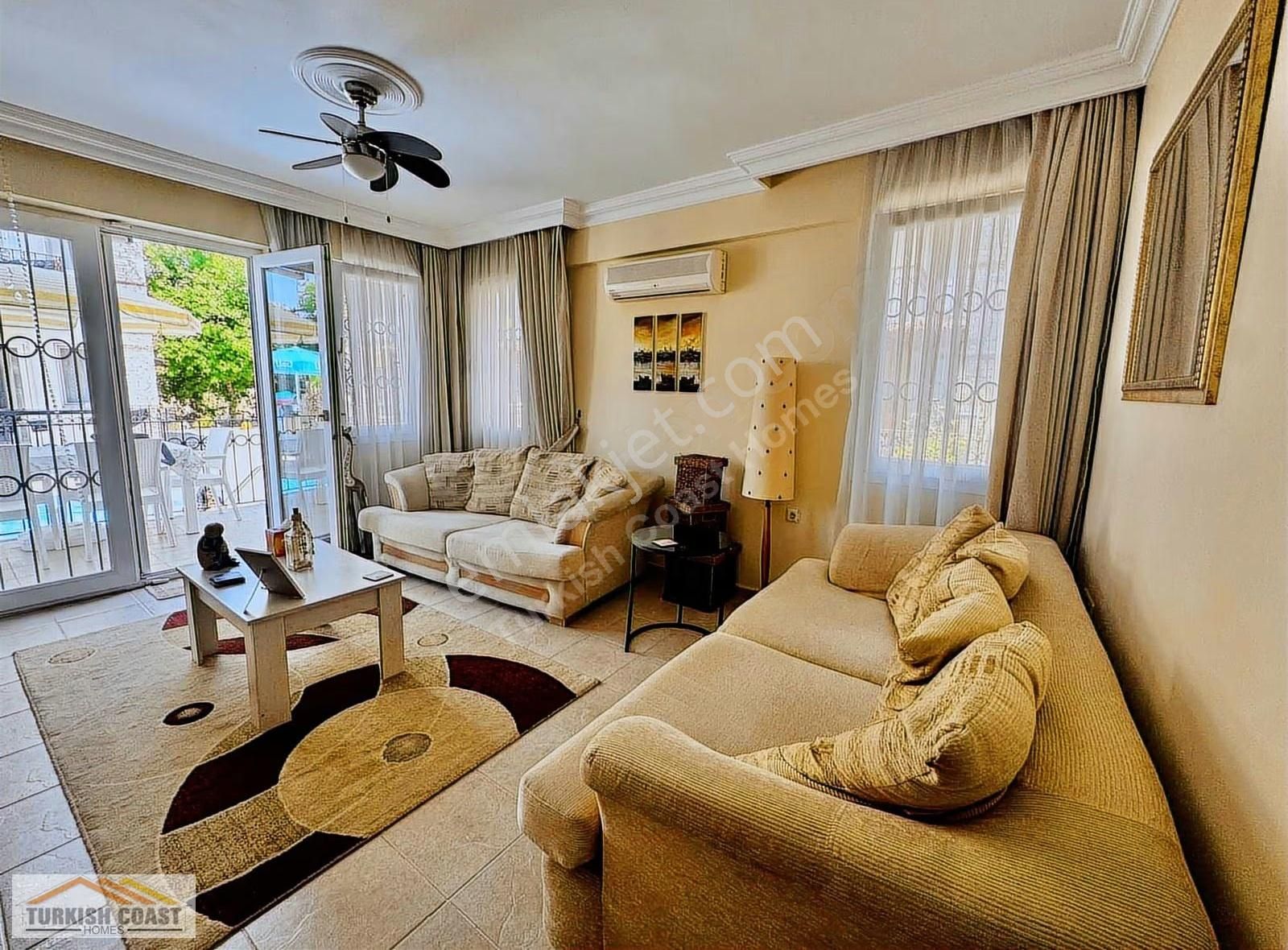Fethiye Foçada Havuzlu Sitede Satılık İkiz Villa - Görsel 2