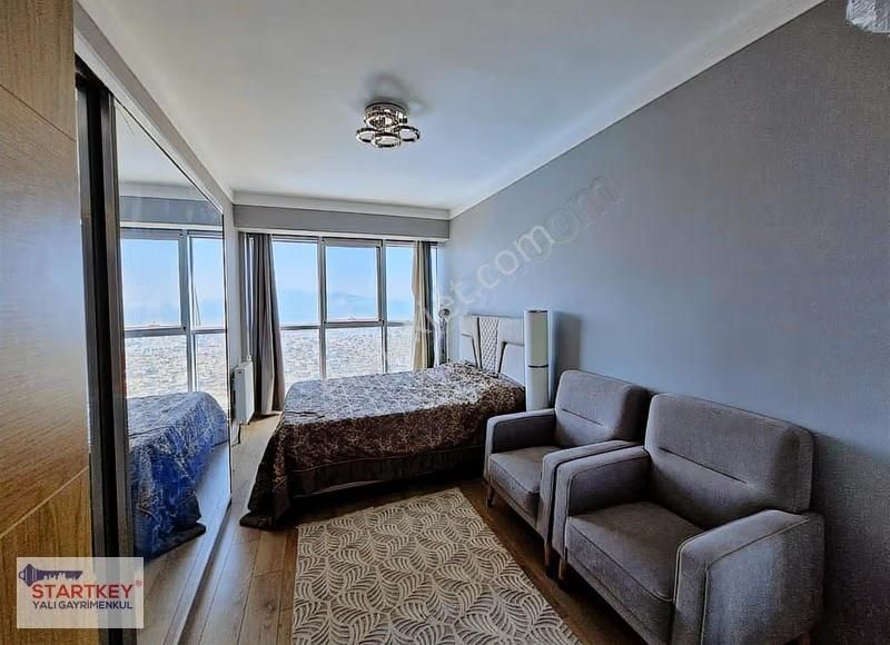 Atakent Panorama, Deniz Manzaralı, 3 Balkon, Full Eşyalı, 3+1 - Görsel 26