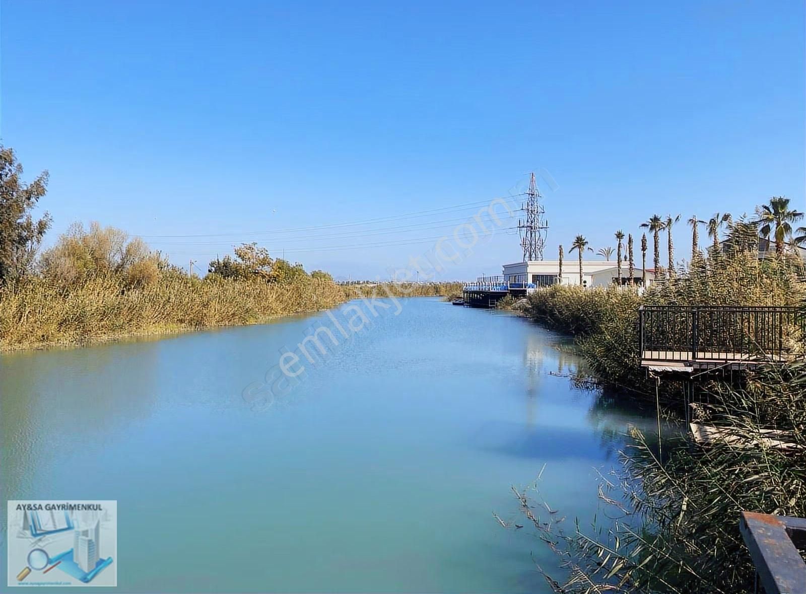 Aysa'dan Belek'te Irmağa Cephe İmarlı Bölge Yakını 1625m2