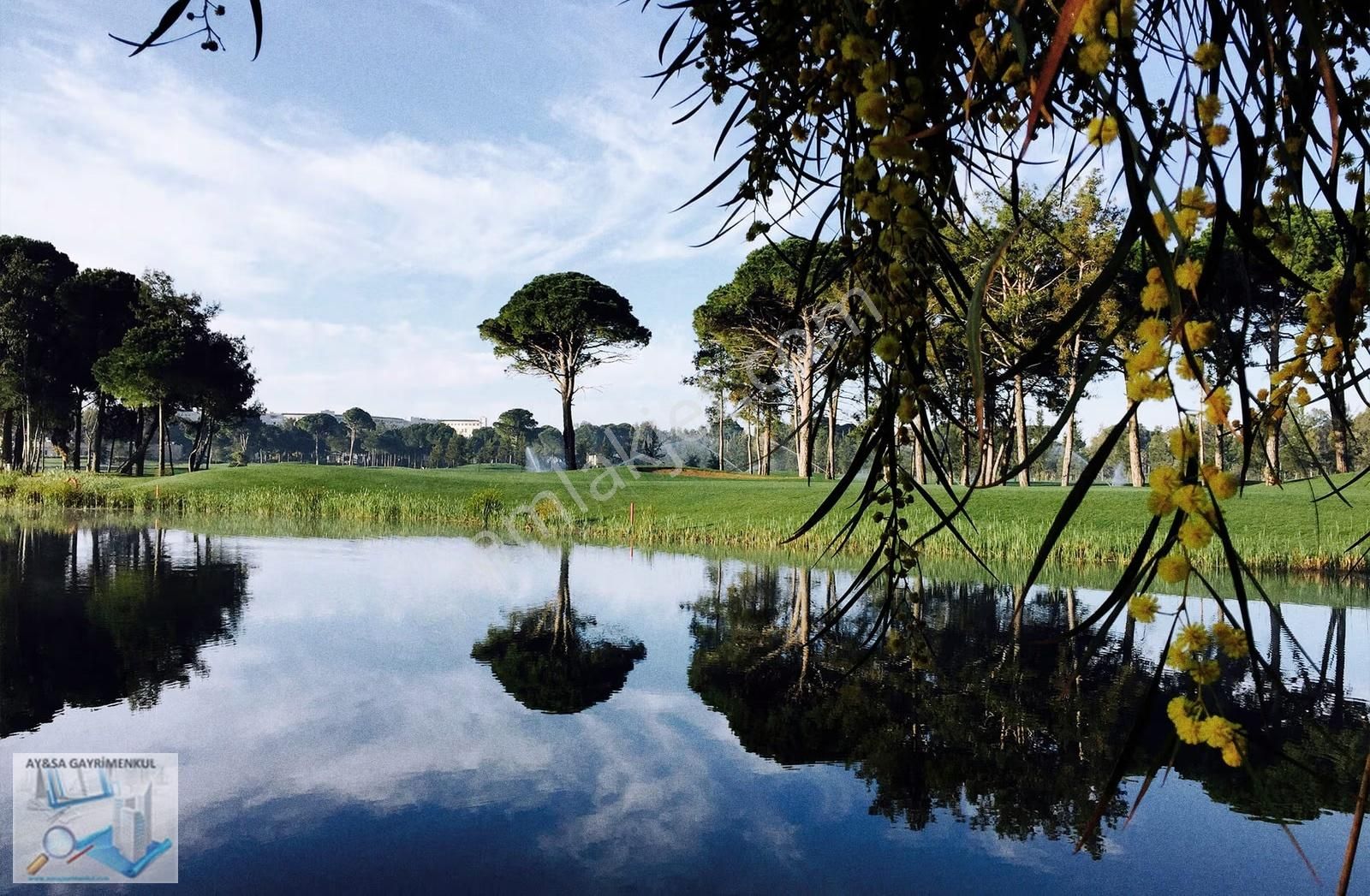 Aysa'dan Belek'te Irmağa Cephe İmarlı Bölge Yakını 1625m2 - Görsel 13