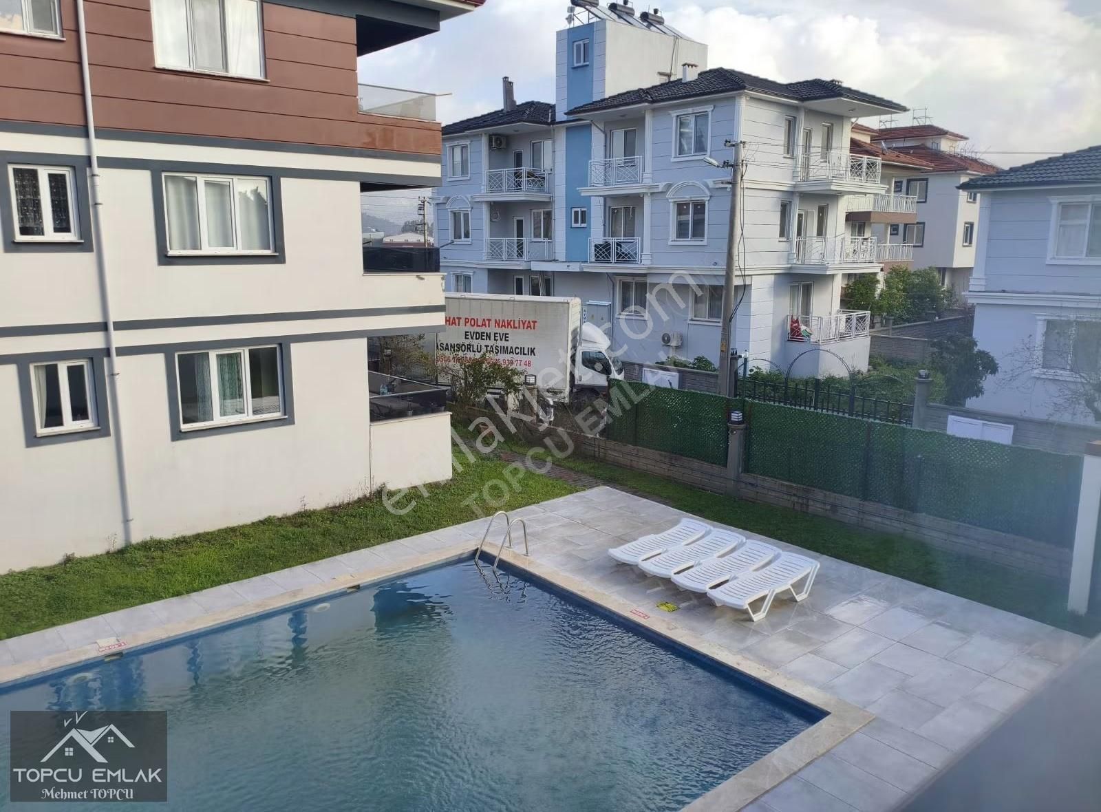 Ortacada Havuzlu Lüks Sitede Kiralık Ful Eşyalı 2+1 Daire - Görsel 3