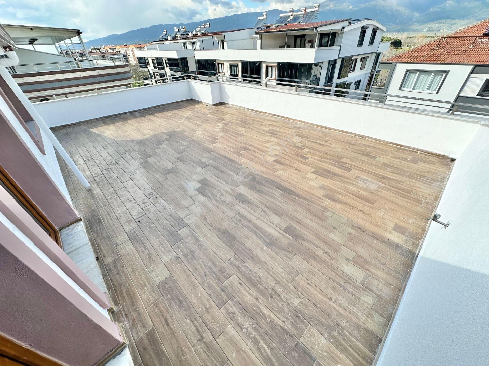 ꧁yetkili Ay Emlaktan꧂akçay'da Dağ Manzaralı Çift Mutfak Çift Ebeveyn Banyolu Sıfır 4+1 Dublex Daire - Görsel 32