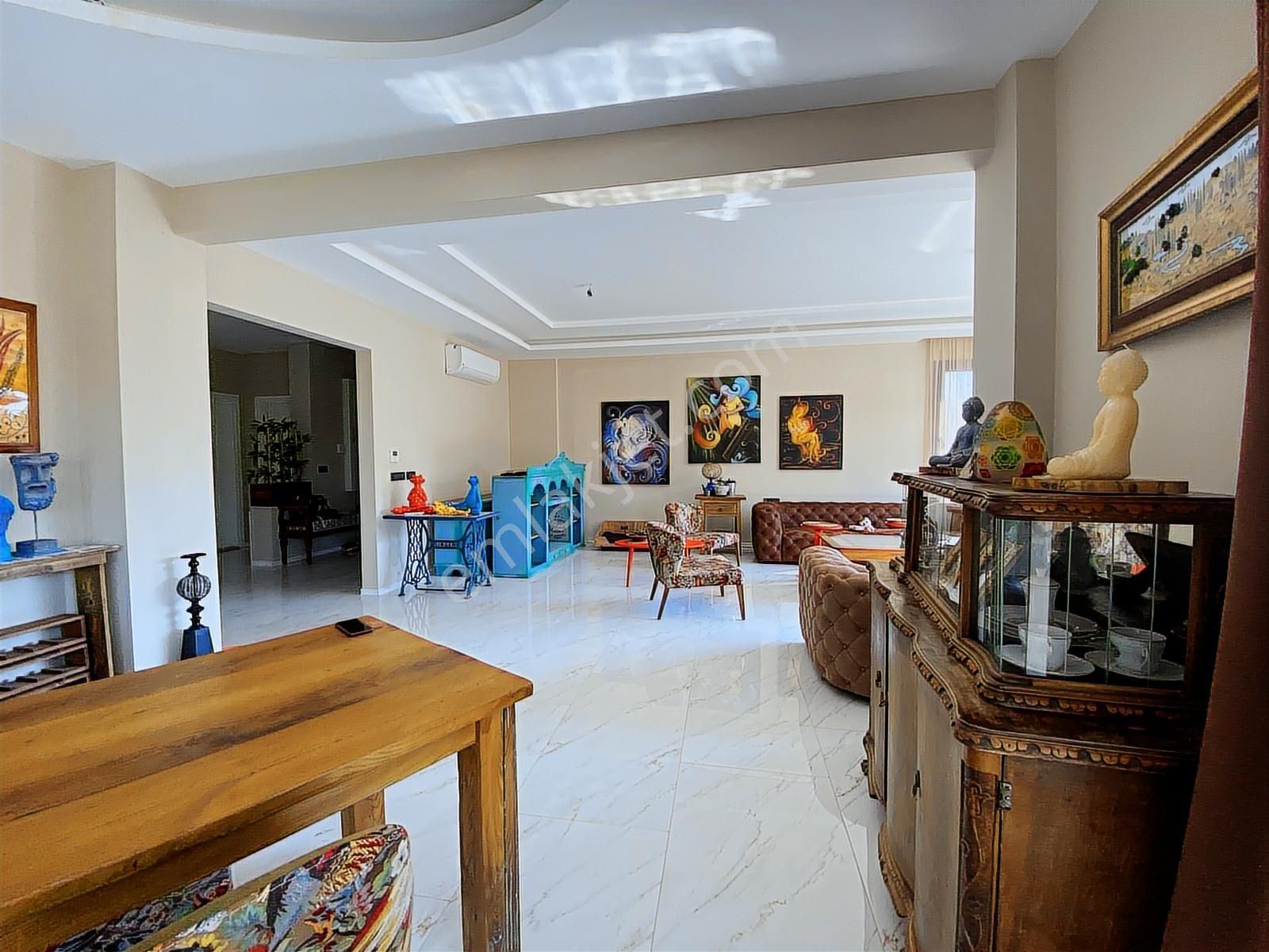 Urla Kuşçular'da Satılık 1.300 M2 Arsa İçerisinde 4+1 Villa - Görsel 17