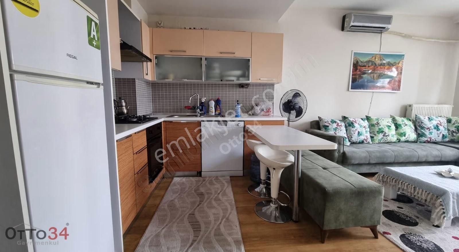 Otto34'den İnnovia 3 Kiralık 1+1 Eşyalı Şehir Cephe Daire - Görsel 9