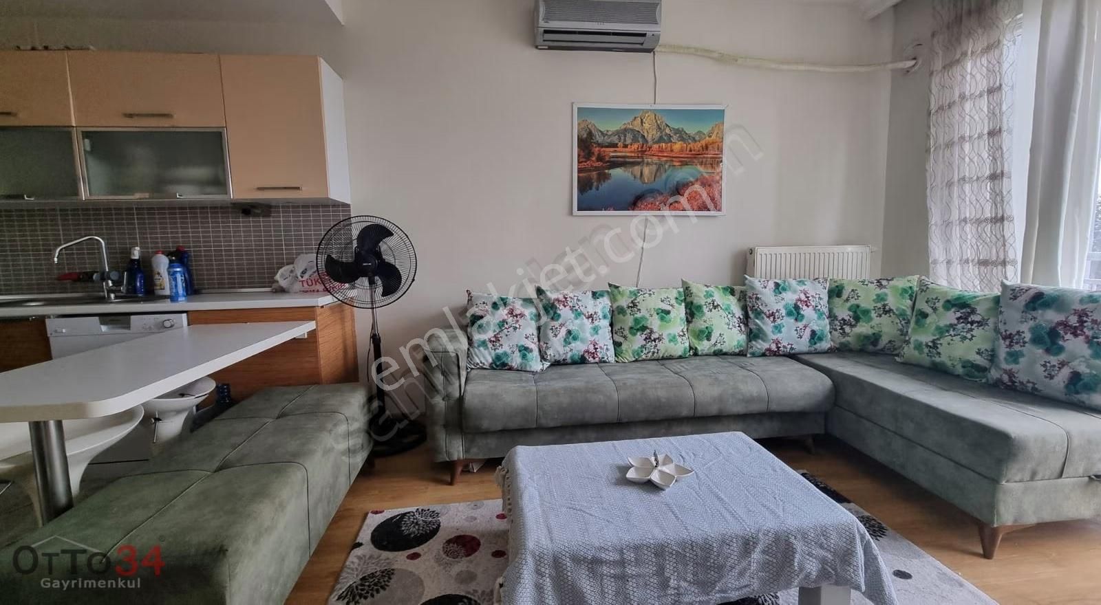 Otto34'den İnnovia 3 Kiralık 1+1 Eşyalı Şehir Cephe Daire - Görsel 6