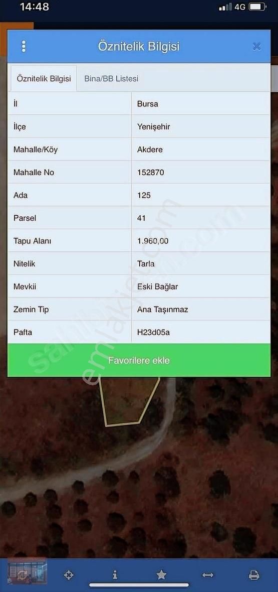 Aktaş 'tan Yenişehir Akdere Mah 1960 M2 Sanayi Yakın Arazi - Görsel 21