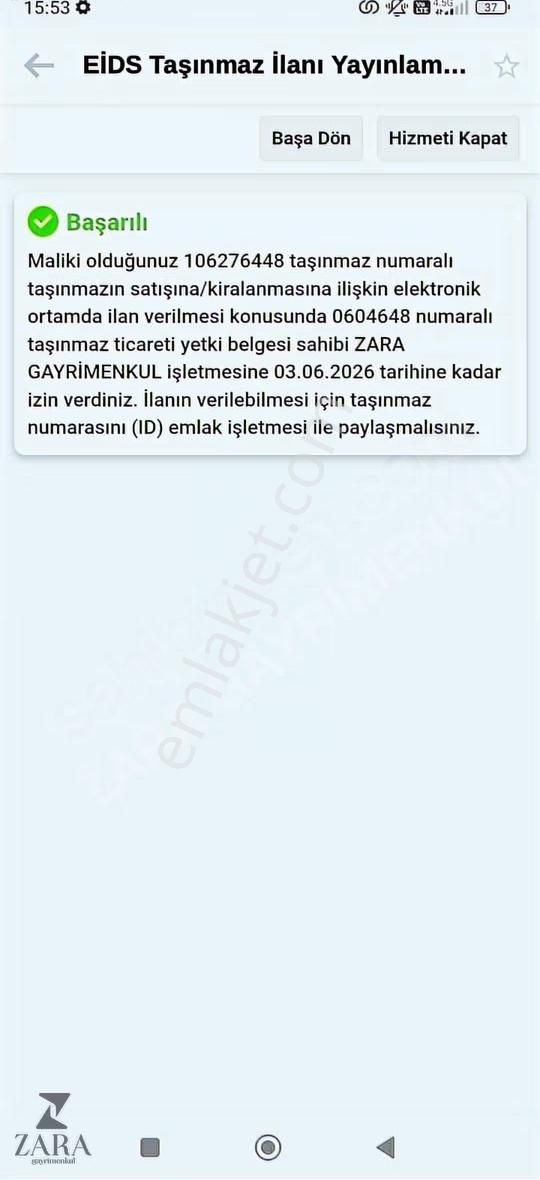 ▄zara▄fahrikorutük Mh 3 Bloklu Güvenlikli Sitede 135m² 3+1 Daire - Görsel 14