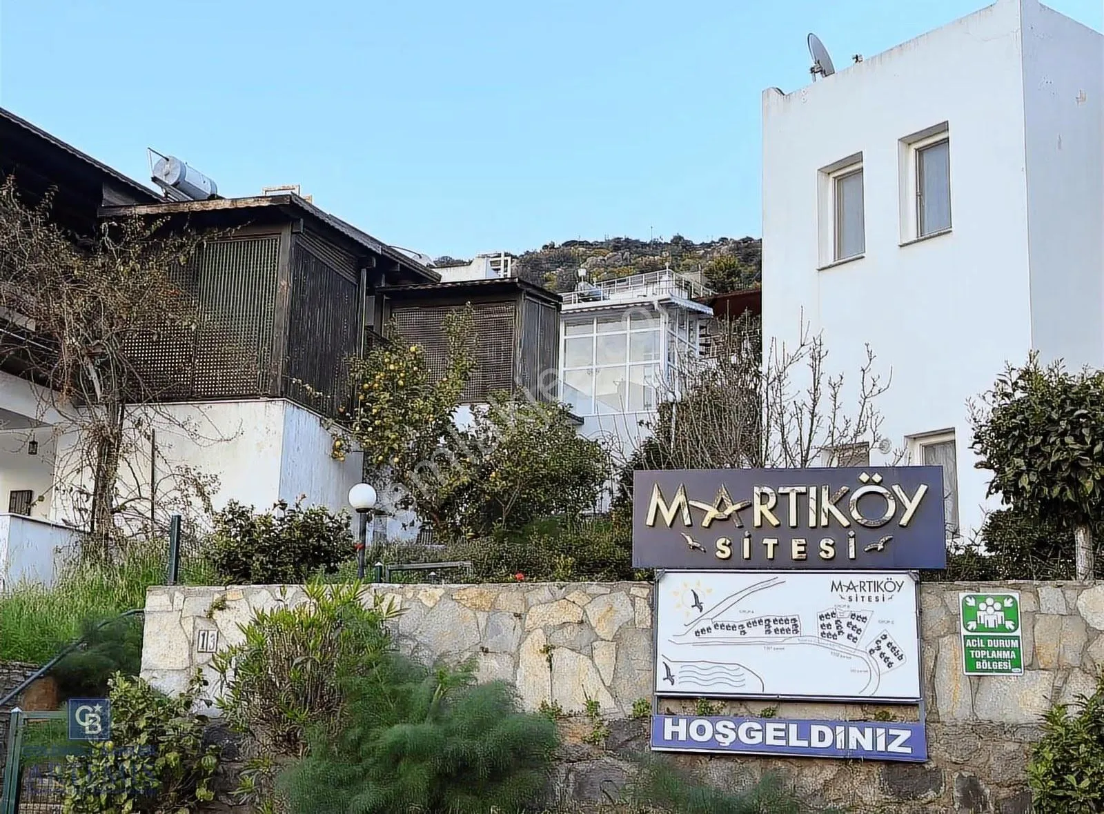 Bodrum Küçükbük Deniz Manzaralı Geniş Bahçeli Dubleks Villa