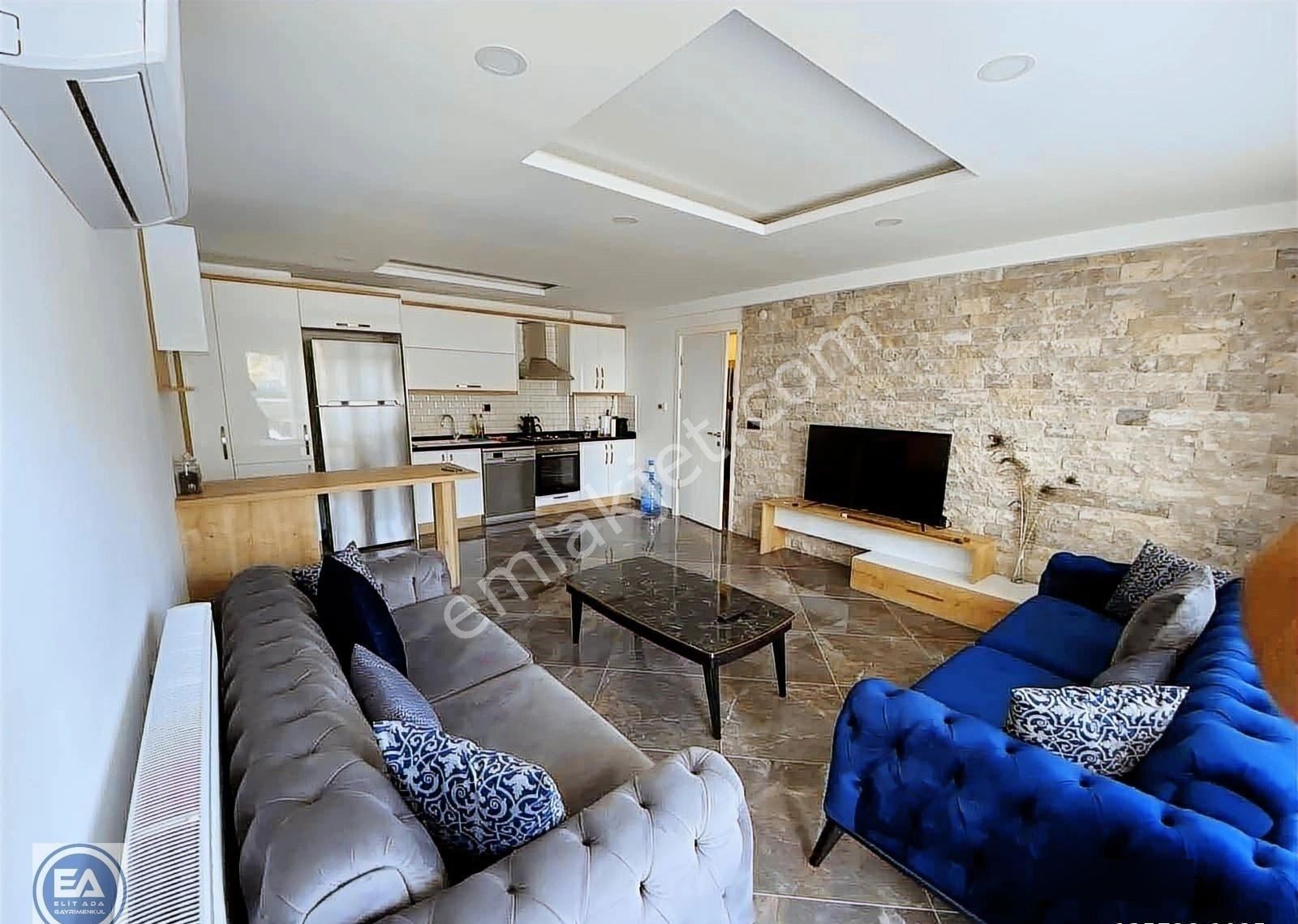 Kuşadasında Havuzlu Sitede Eşyalı Ebeveyn Banyolu 2+1 Daire - Görsel 14