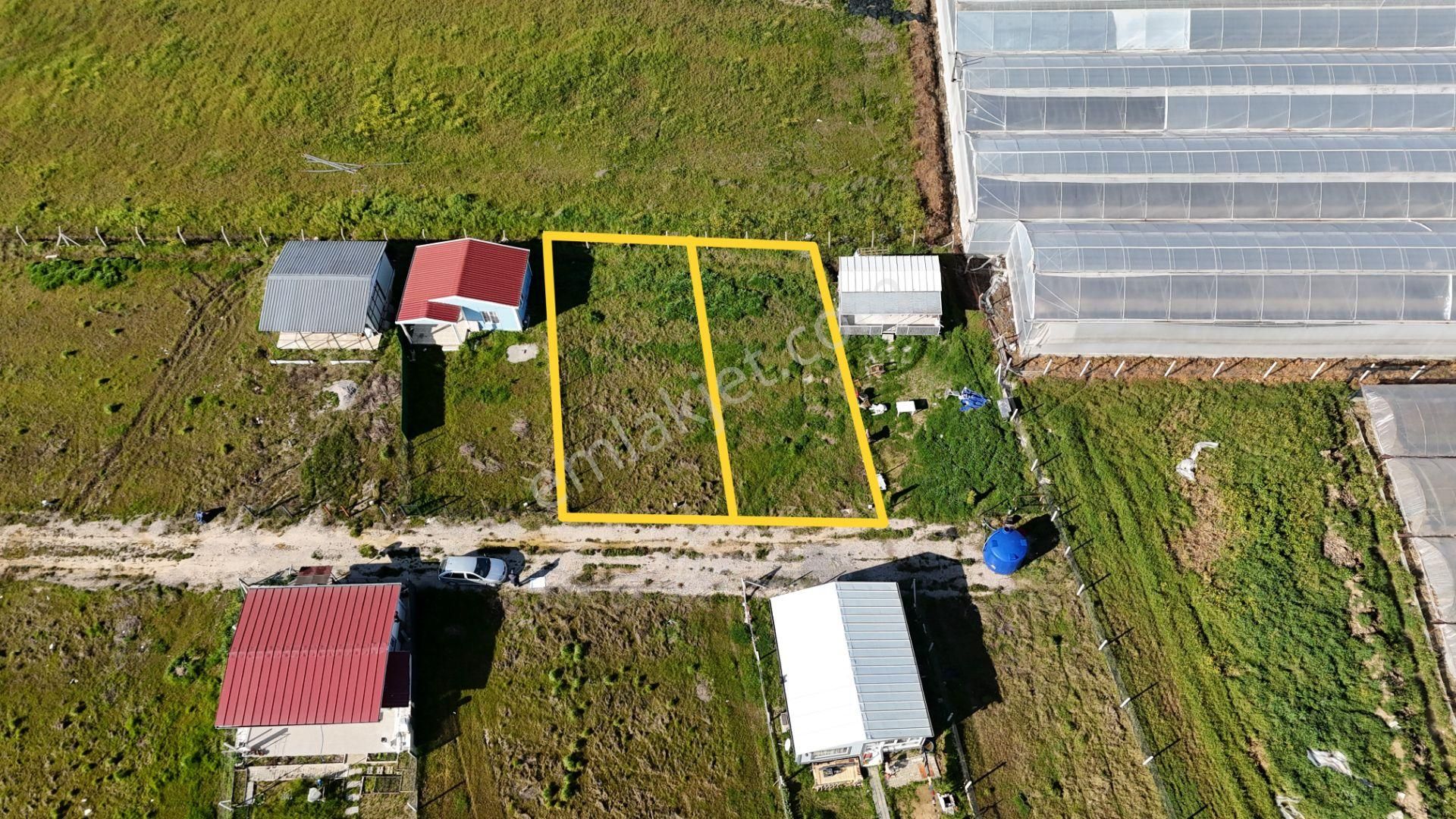 İzmir Menderes Tekelide 2tane Yan-yana Noter Satışlı 300 M2 Elektrik+su Var Bahçe