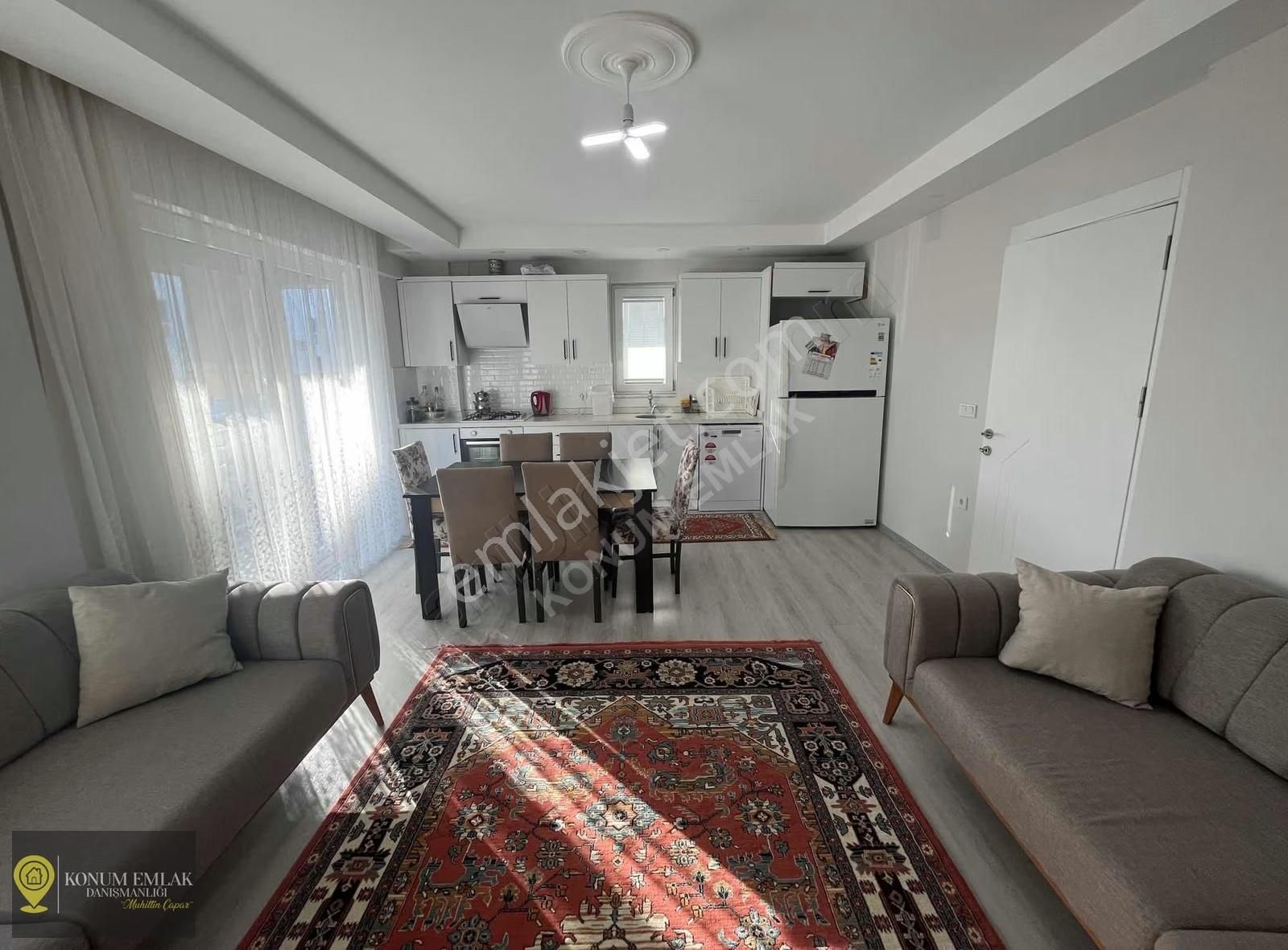 Konum Emlaktan Full Eşyalı Kiralık Geniş 2+1 Daire - Görsel 28