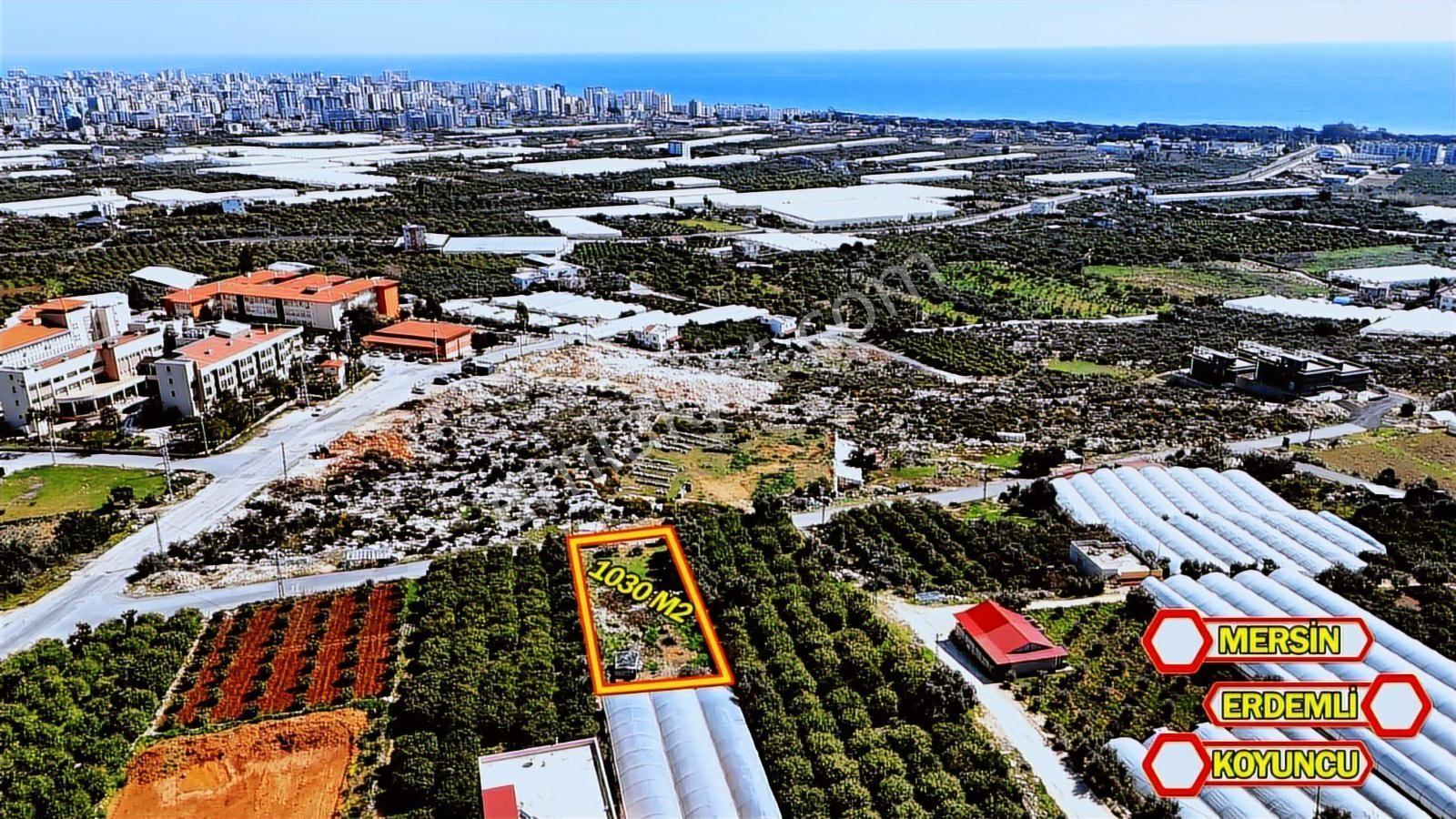 Erdemli Koyuncu Deniz Manzaralı 8 Kata İmarlı 1013 M2 Arsa - Görsel 8
