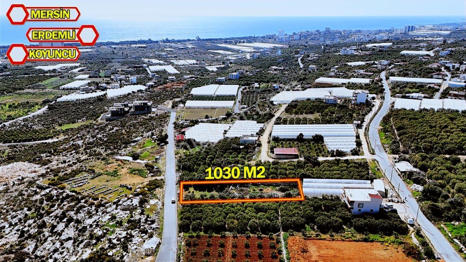 Erdemli Koyuncu Deniz Manzaralı 8 Kata İmarlı 1013 M2 Arsa - Görsel 7