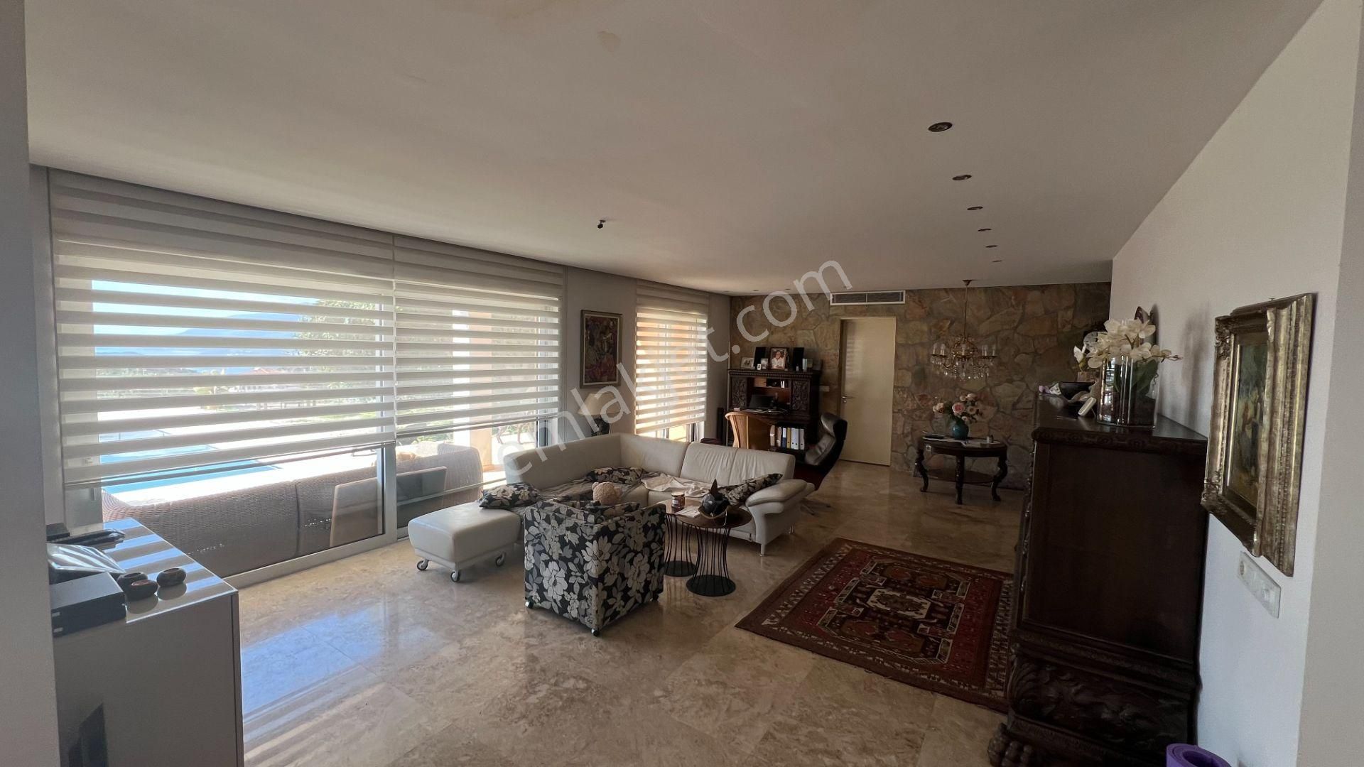 Kaş Bayındır Açık Deniz Ve Meis Adası Manzaralı İskanlı Villa - Görsel 20