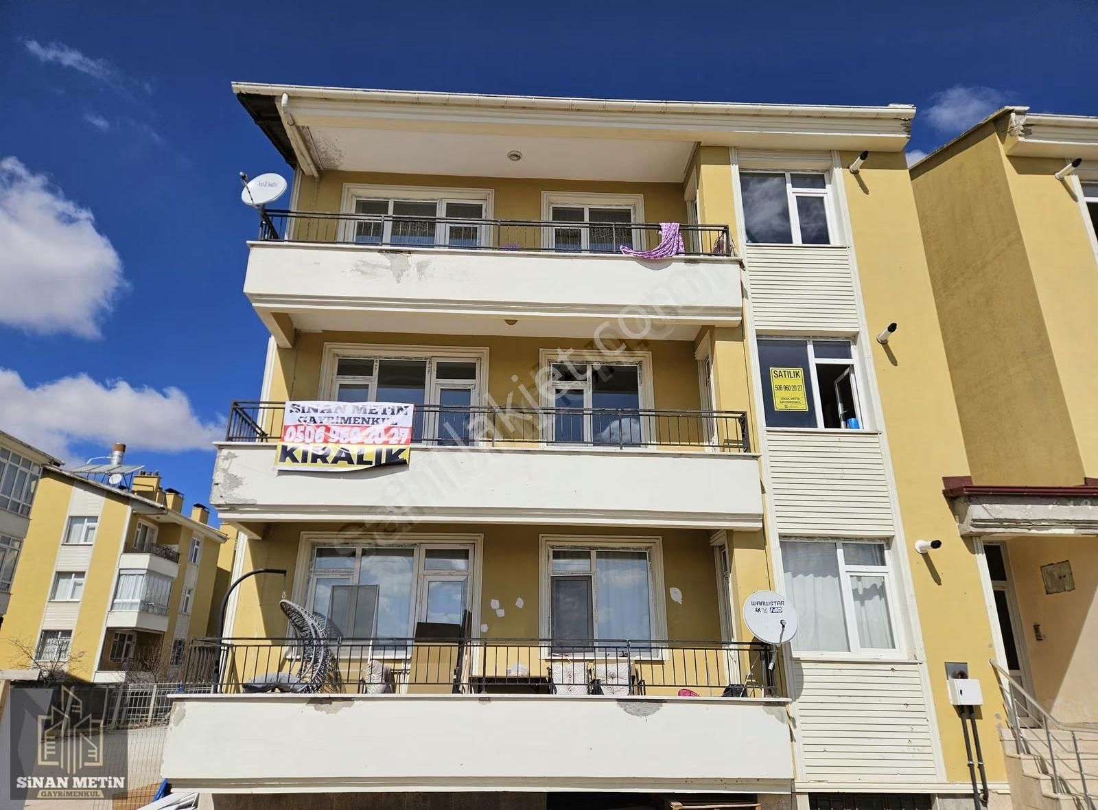 Sancak Mh. Organize Servis Güzergahında Arakat 3+1 Kiralık Daire