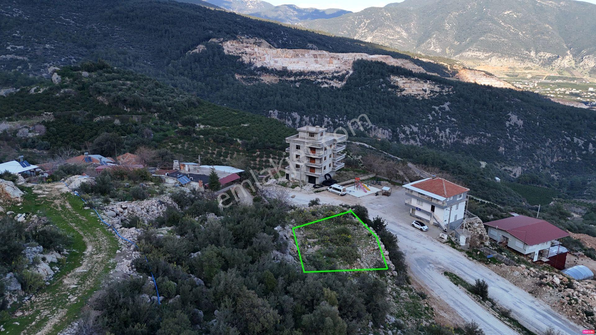 Finike Asarönü Mah. Deniz Manzaralı Villa Arsası - Görsel 12