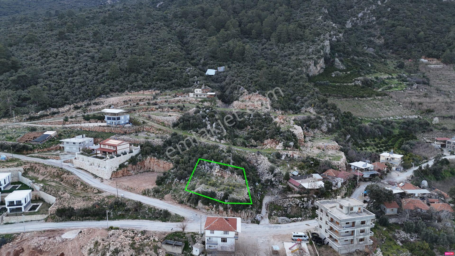 Finike Asarönü Mah. Deniz Manzaralı Villa Arsası - Görsel 3