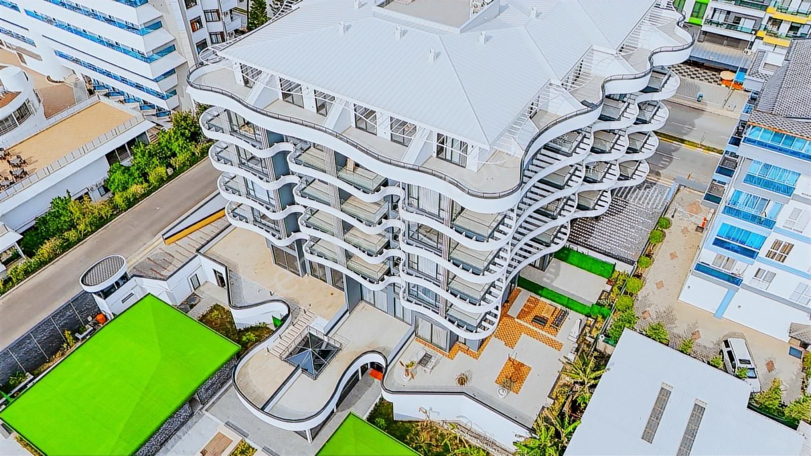 Kargıcakta Denize Sıfır 1+1 70m2 Full Aktiviteli Satılık Daire - Görsel 18