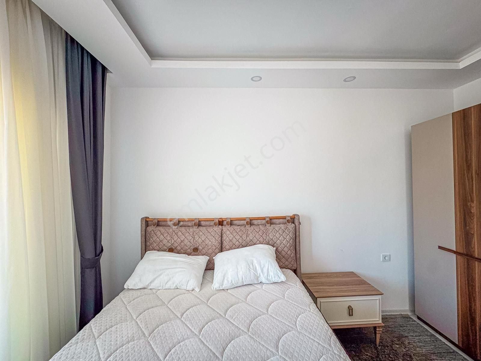 Alanya Obada Sıfır Binada Eşyalı 1+1 Satılık Daire - Görsel 4