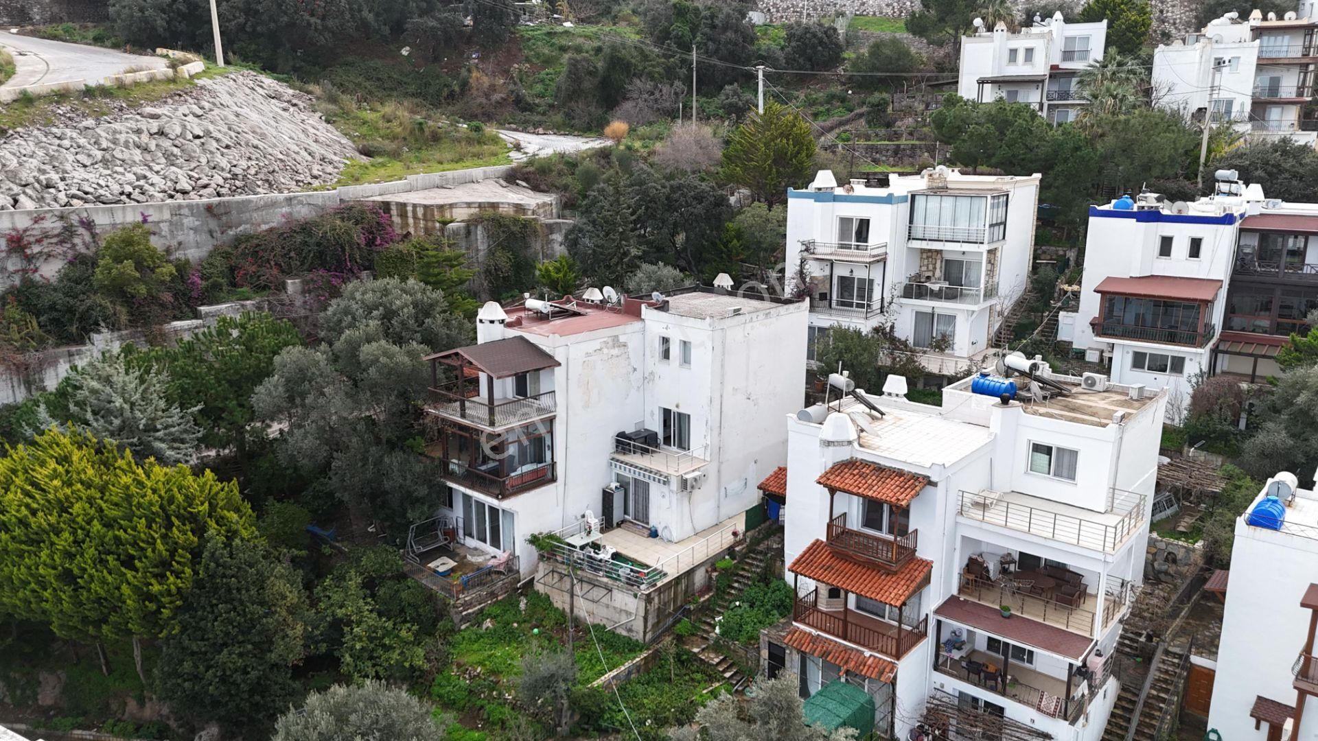 Yalıkavak Dirmil Sporkent1 Sitesinde Plajlı Deniz Manzaralı 2+1 + 1+1 Eşyalı İkiz Villa - Görsel 4