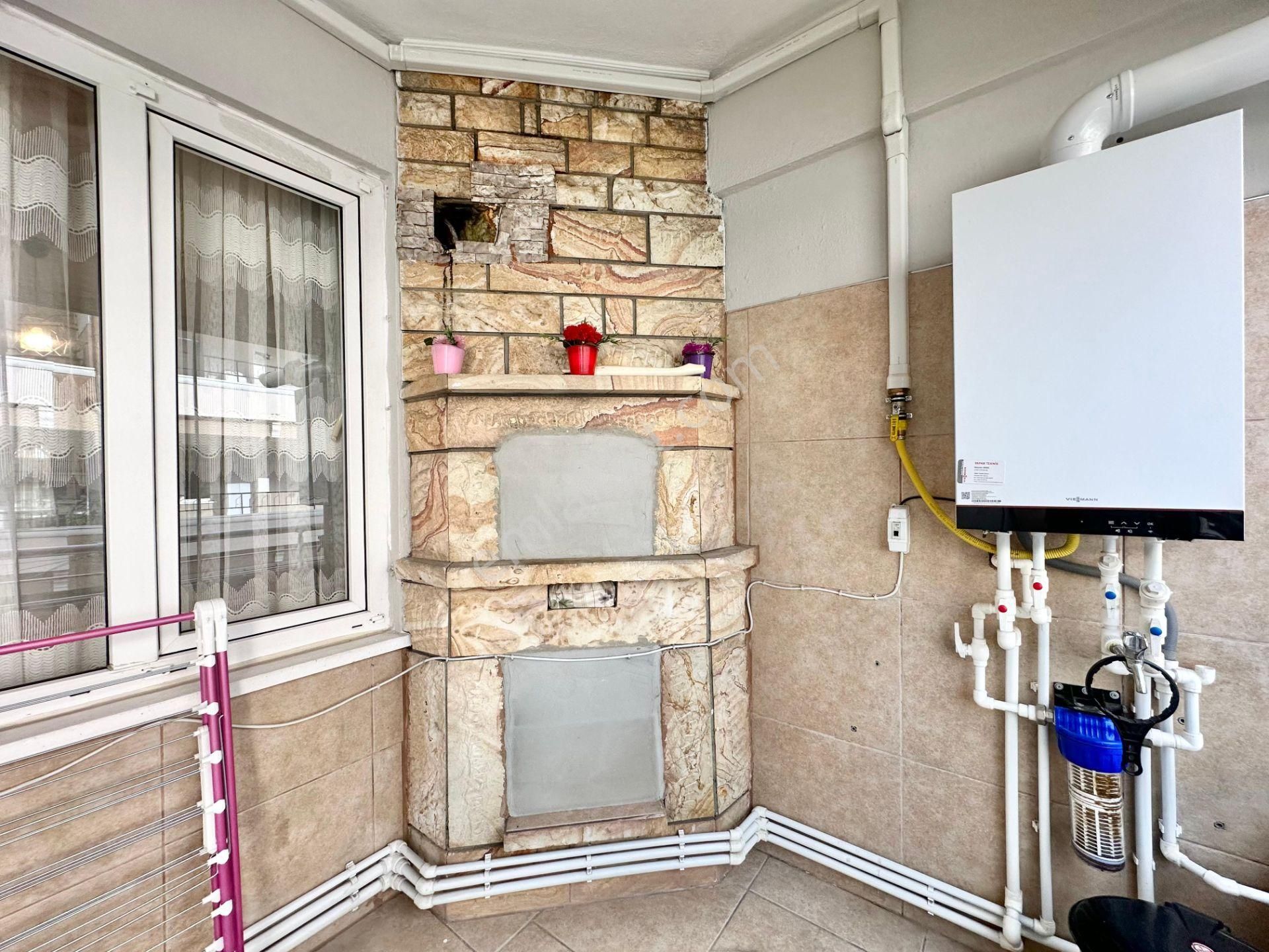 ꧁ay Emlaktan꧁akçay Altınkum'da Arakat Ayrı Mutfaklı Kombili Satılık 3+1 Geniş Masrafsız Daire - Görsel 6