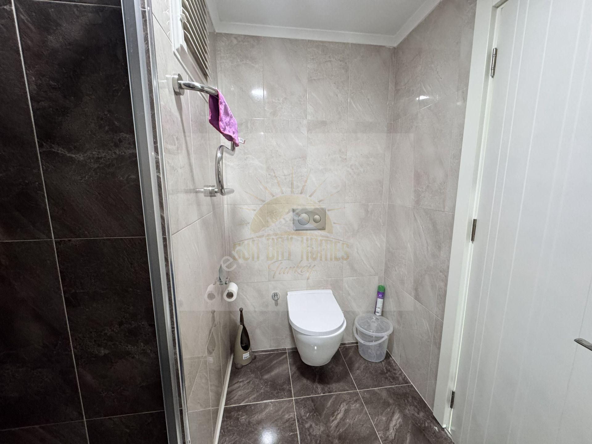 Avsallar’da Siberland Olıve Garden Sitesinde Deniz Manzaralı 2+1 Eşyalı Satılık Daire - Görsel 19