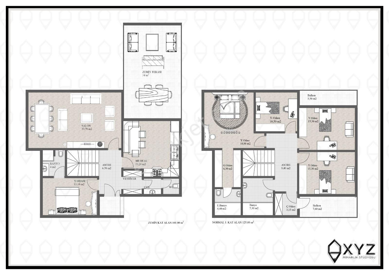 Mülk Sahibinden Satılık Villa - Görsel 35