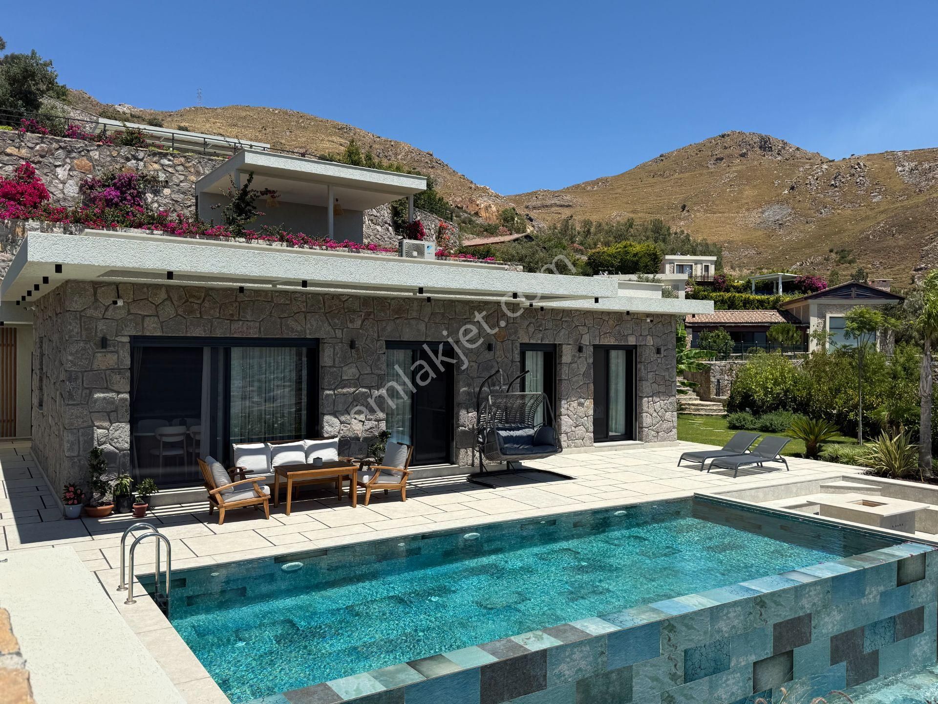 Gümüşlük'de Kiralık 4+2 Ultra Lüks Villa - Görsel 6